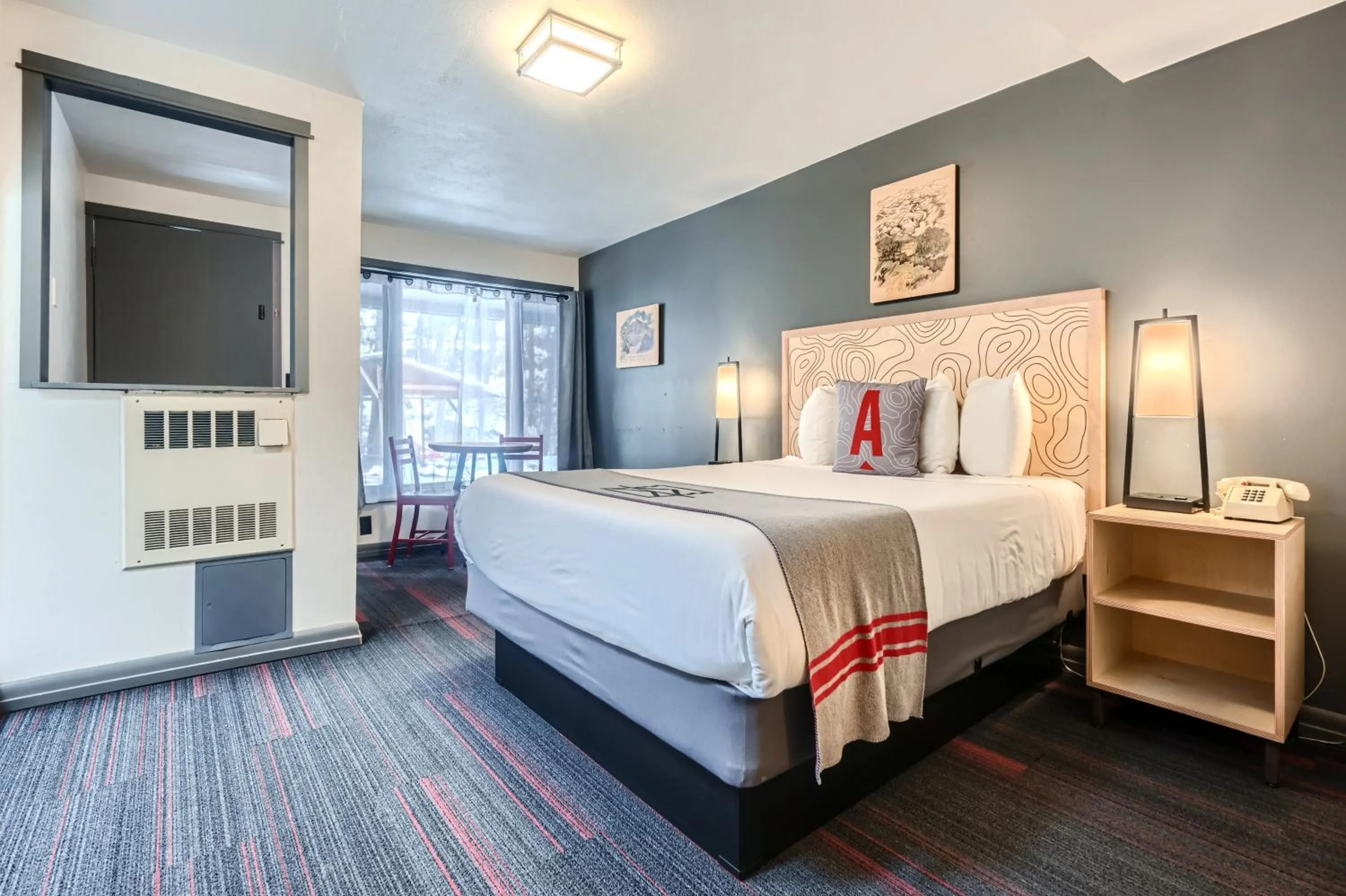 Bedroom, Bed in A-Lodge Boulder