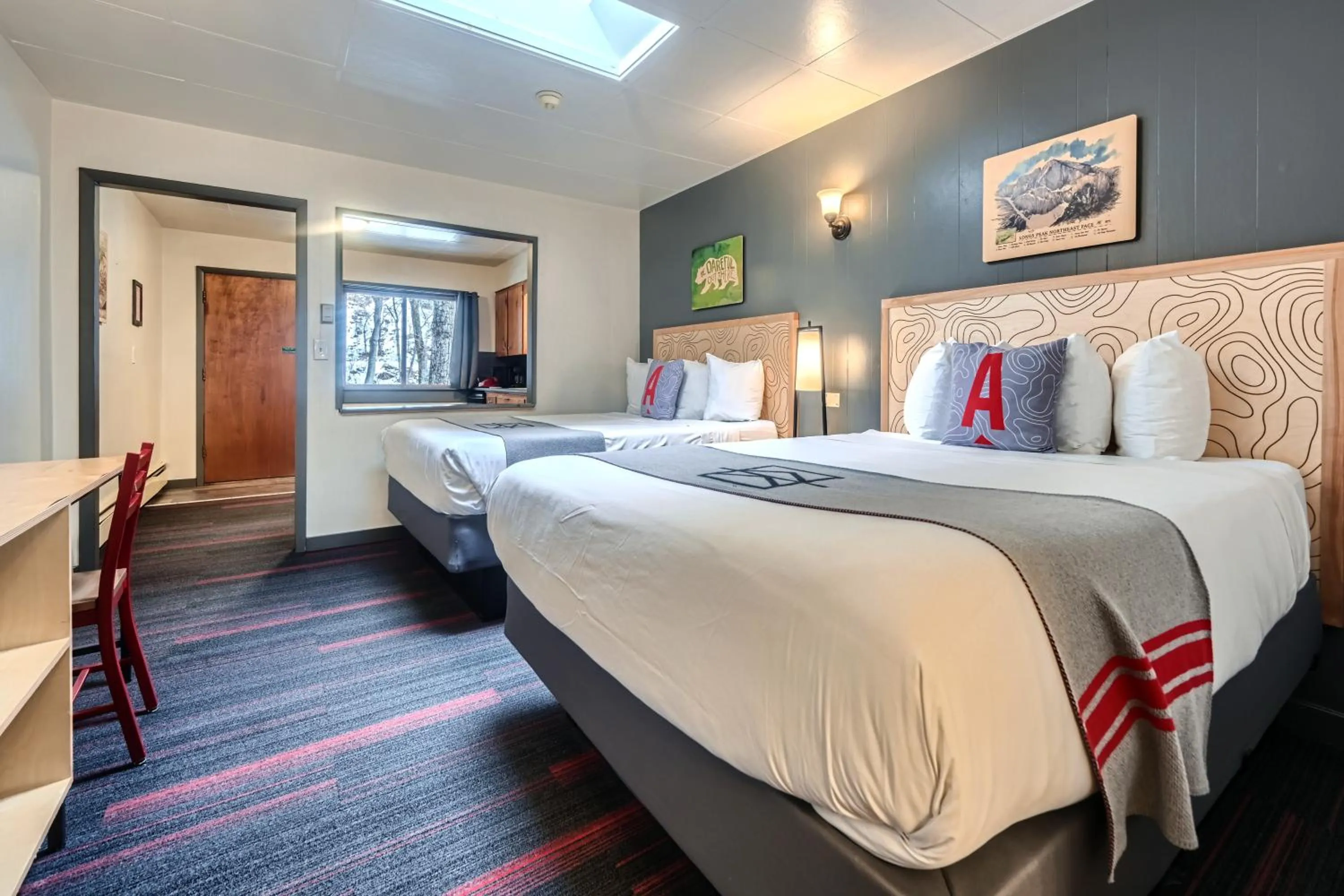 Bedroom, Bed in A-Lodge Boulder