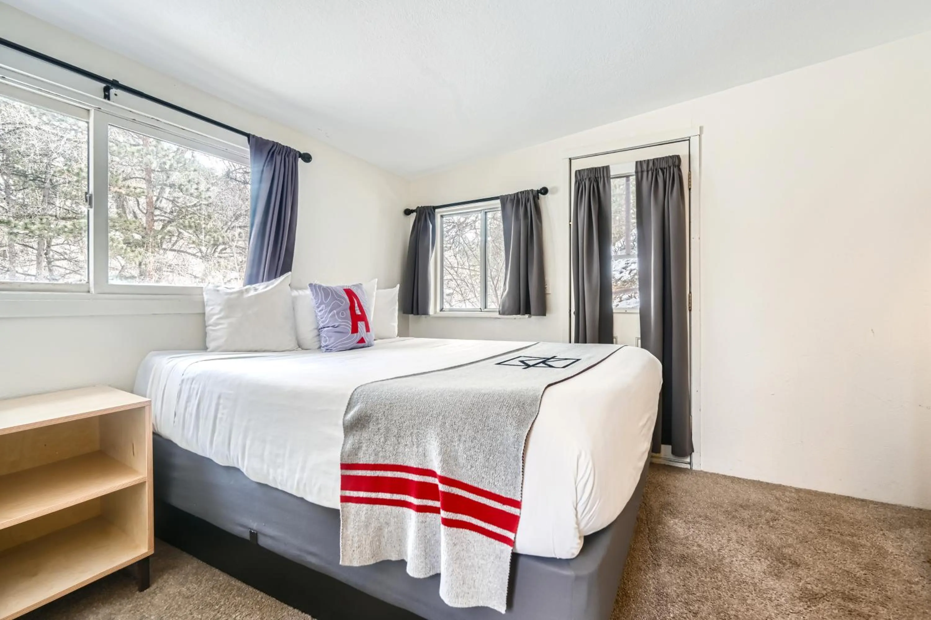 Bedroom, Bed in A-Lodge Boulder