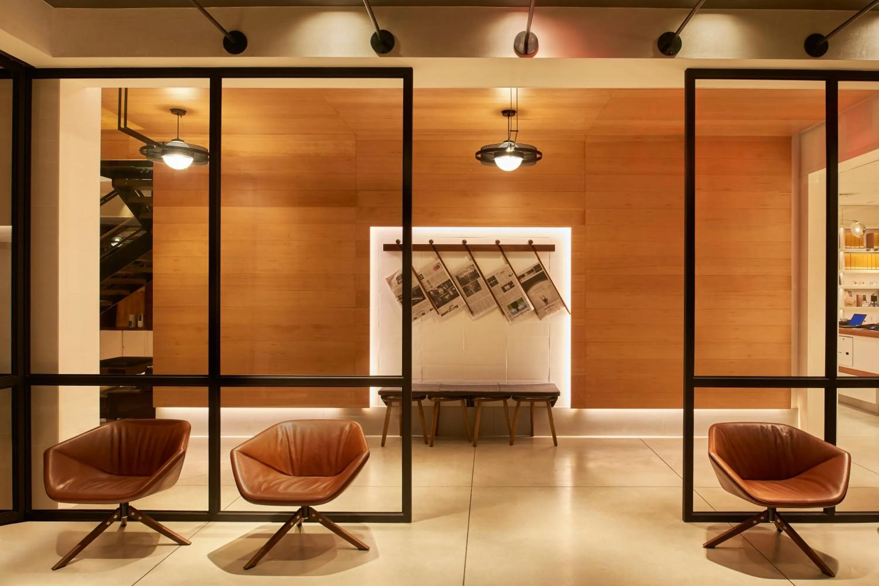 Communal lounge/ TV room in Arlo SoHo