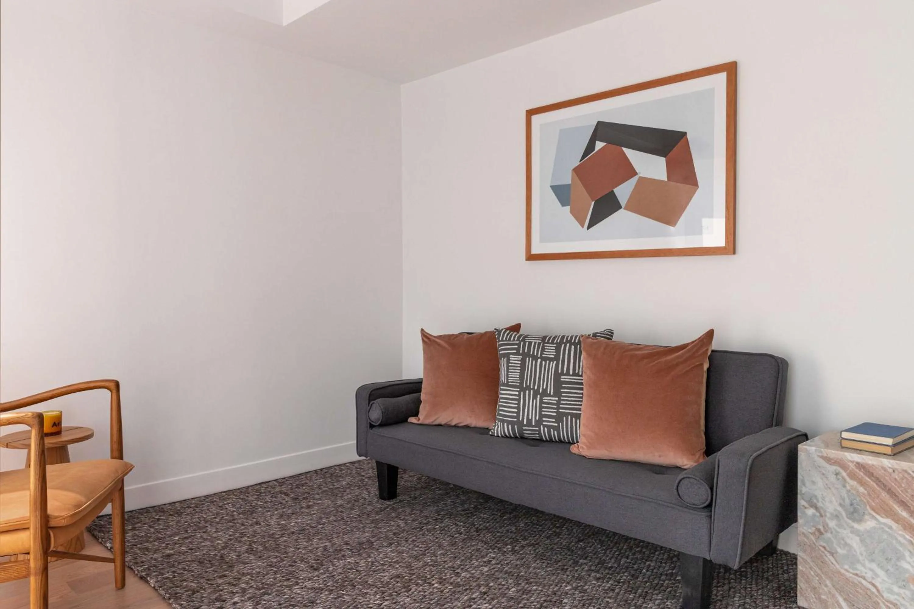 Living room in Arlo SoHo