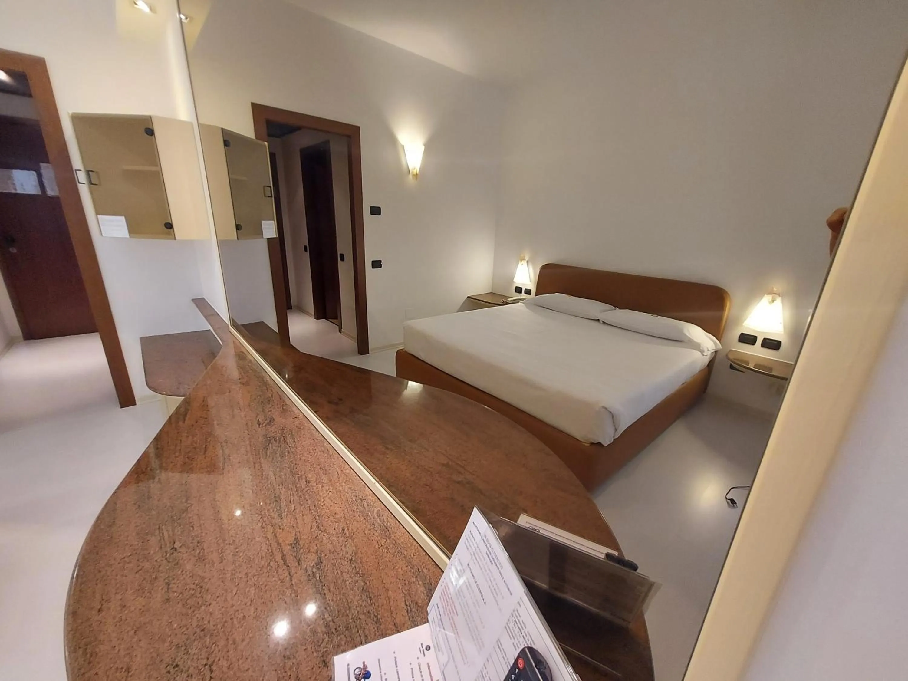 Bed in Blue Relais Maggiore