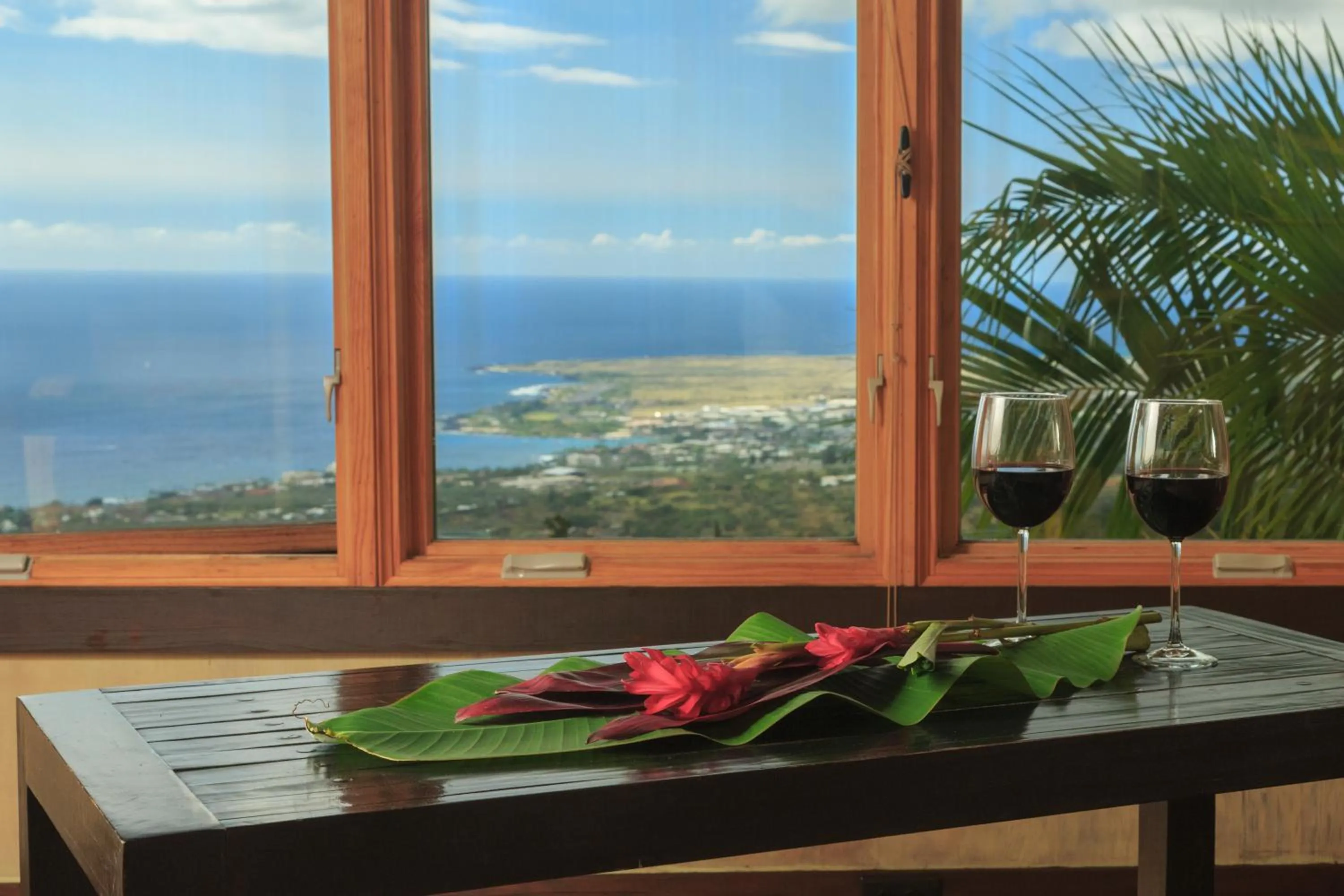 Sea view in Holualoa Inn