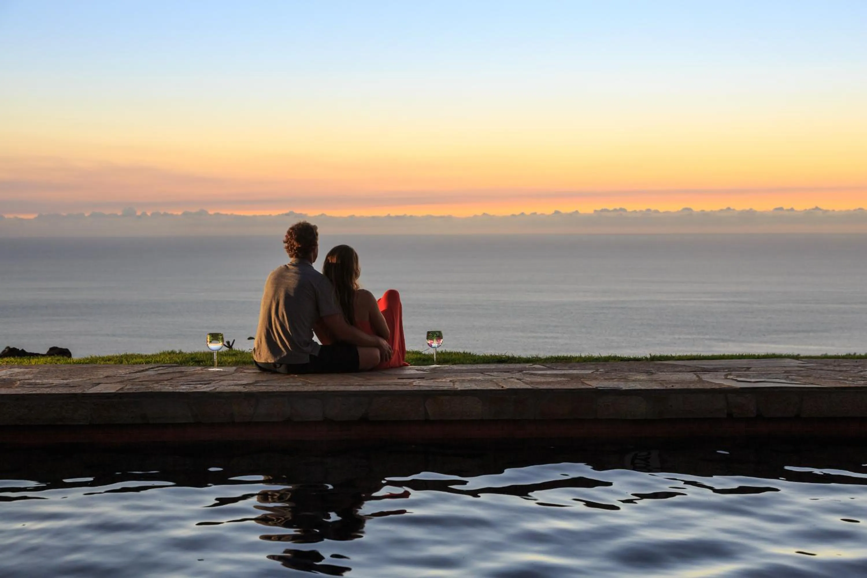 Swimming pool in Holualoa Inn