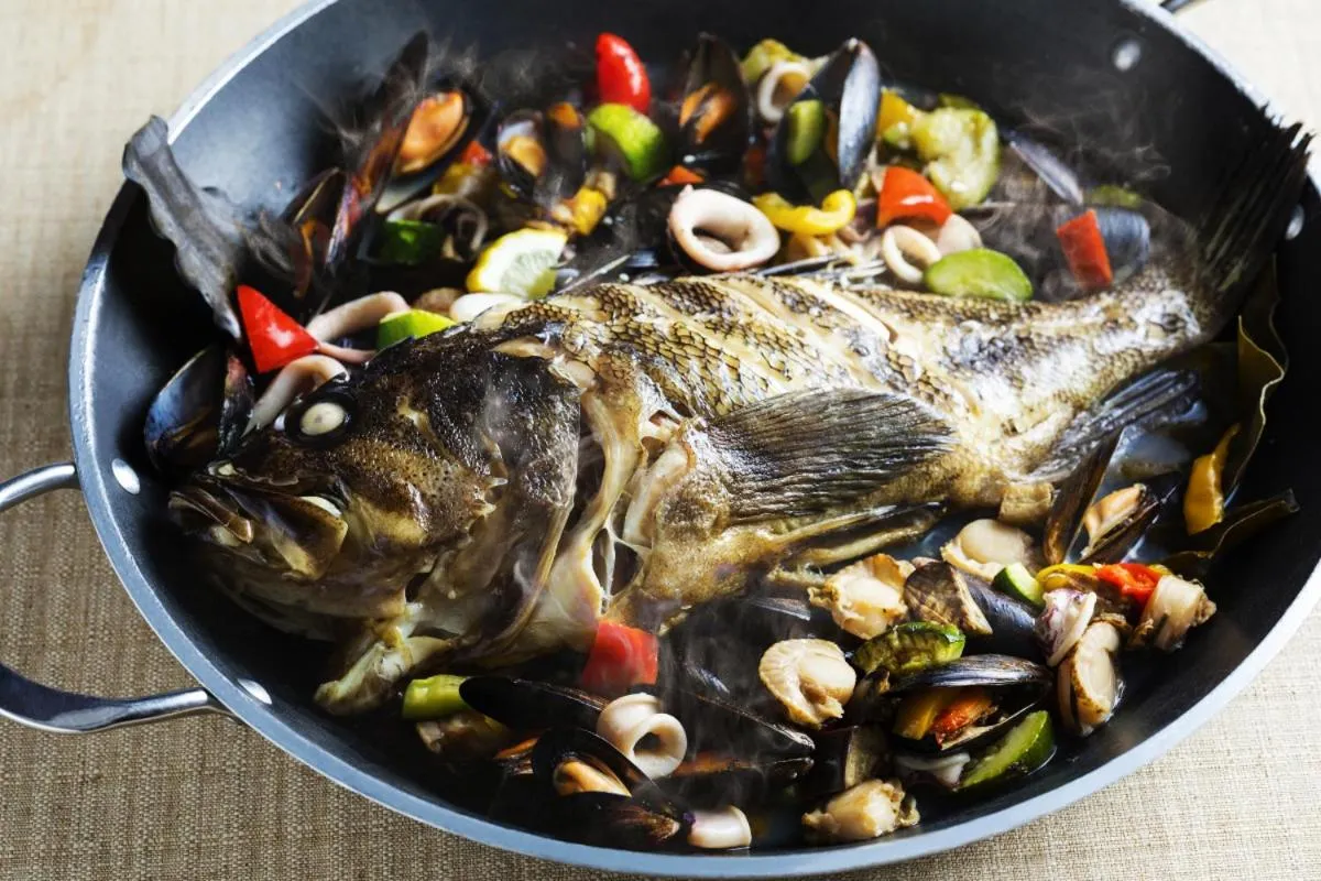 Food and drinks in Island Inn Rishiri