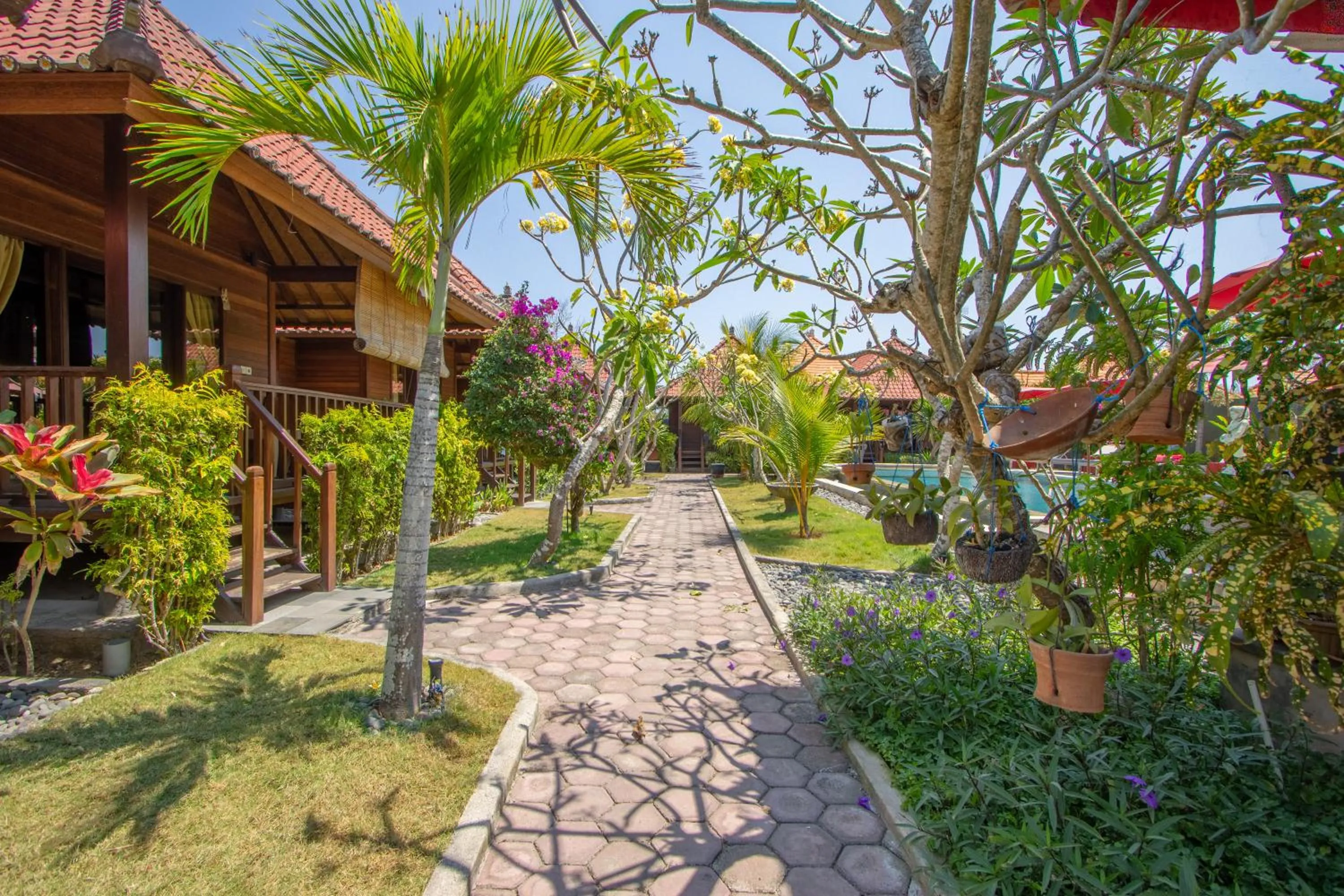 Property building in Garden Cottage Lembongan & Hostel
