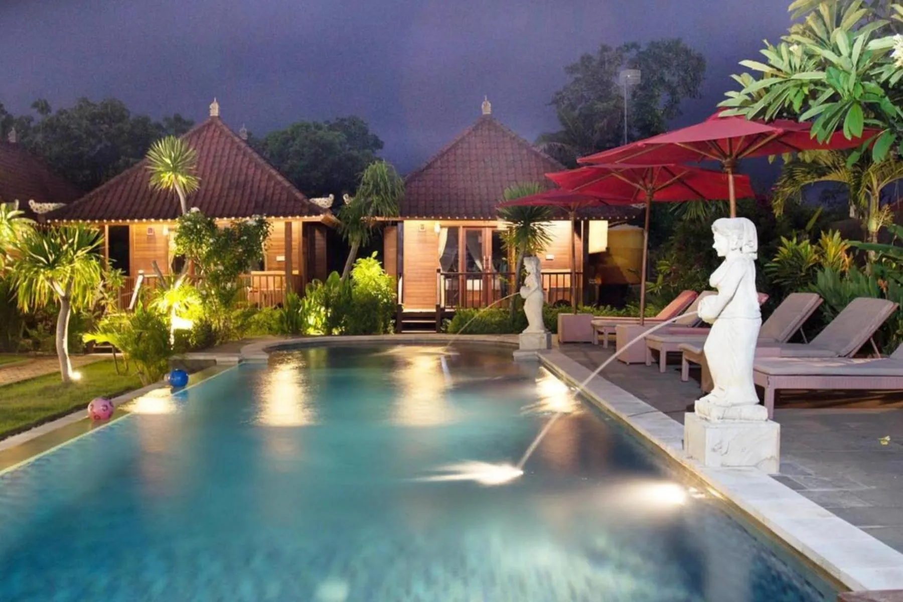 Property building in Garden Cottage Lembongan & Hostel