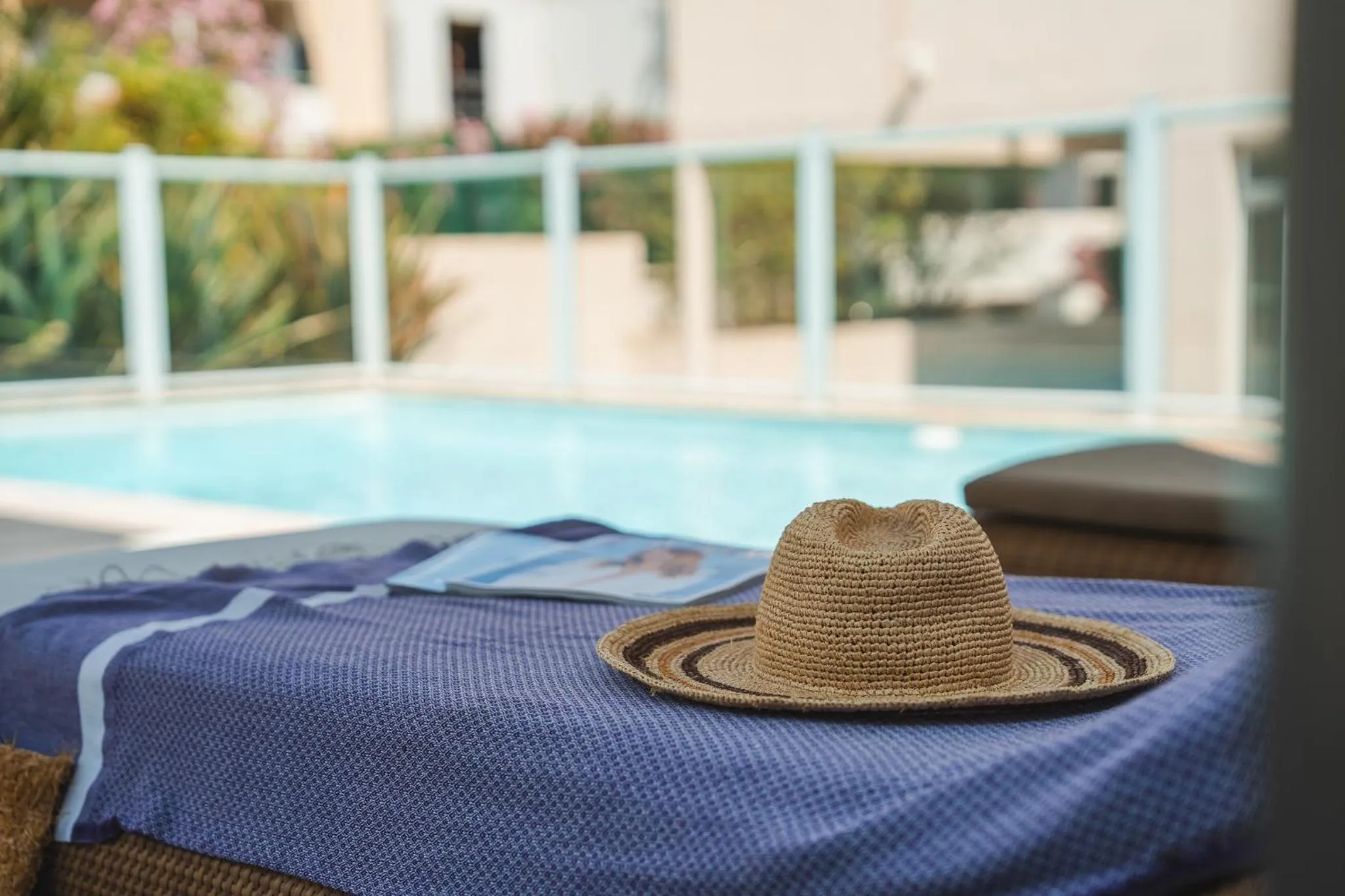 Swimming pool in Zenitude Quality Aparthotel Nice