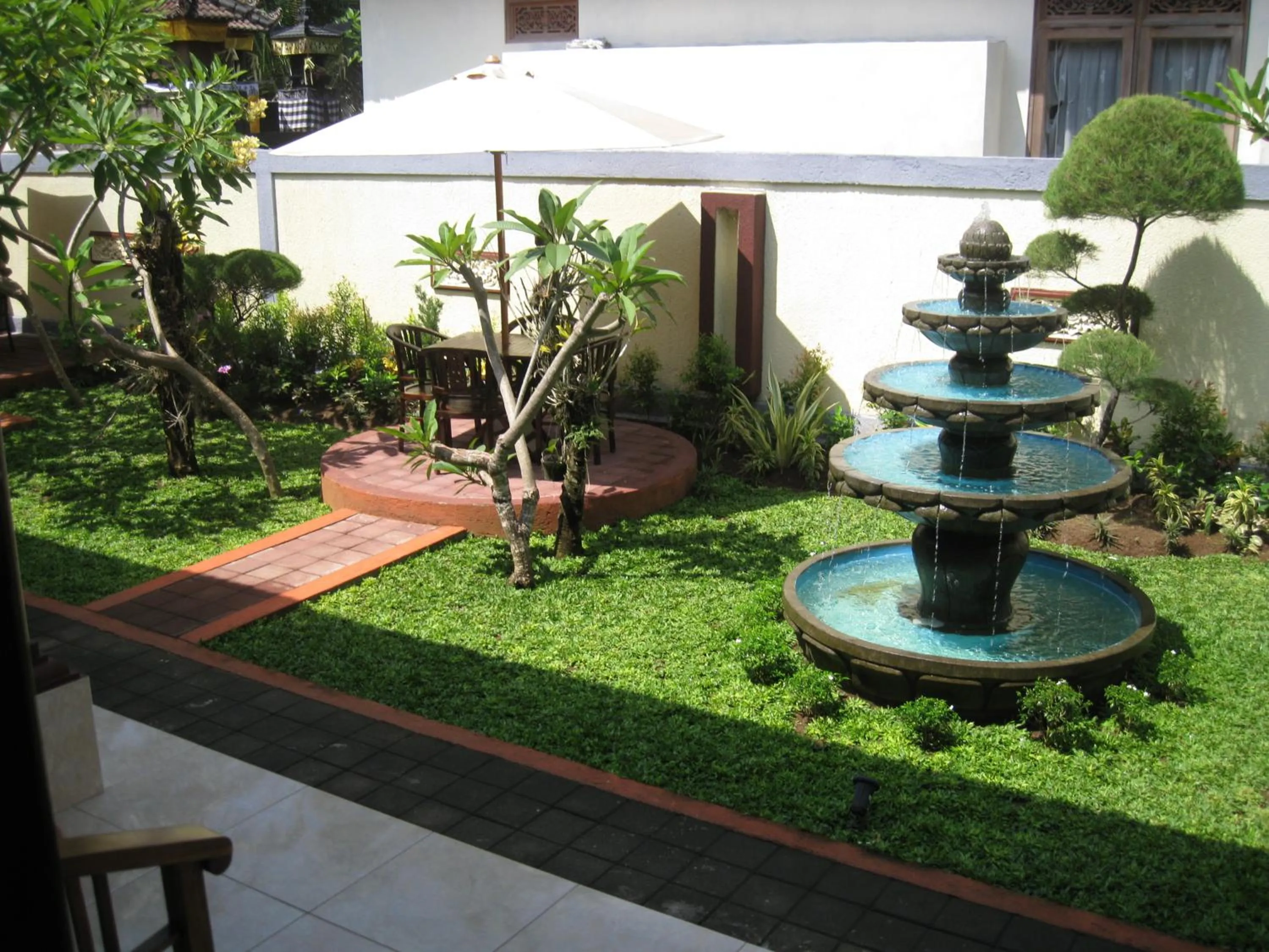 Garden in Frangipani Homestay