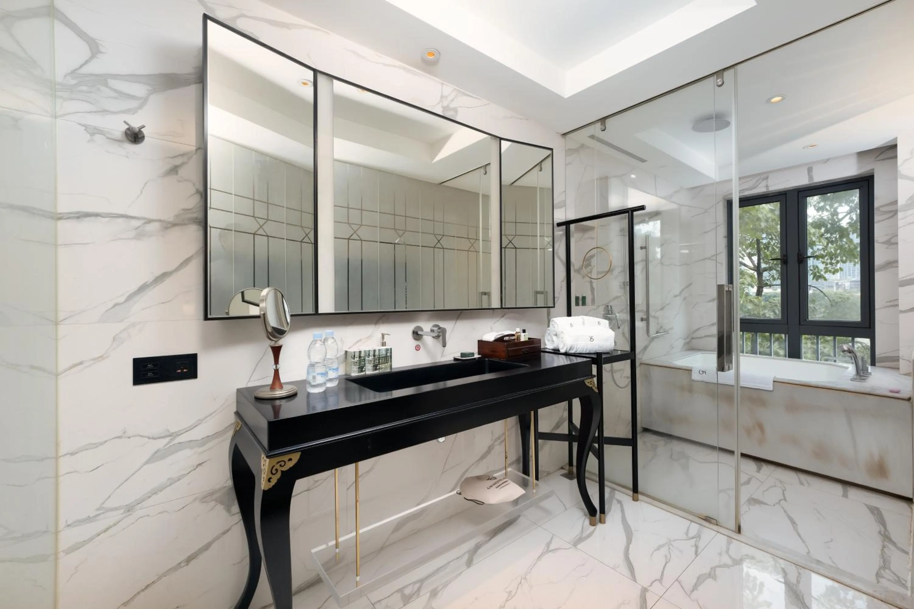 Bathroom in 广州岭南五号酒店 LN Hotel Five