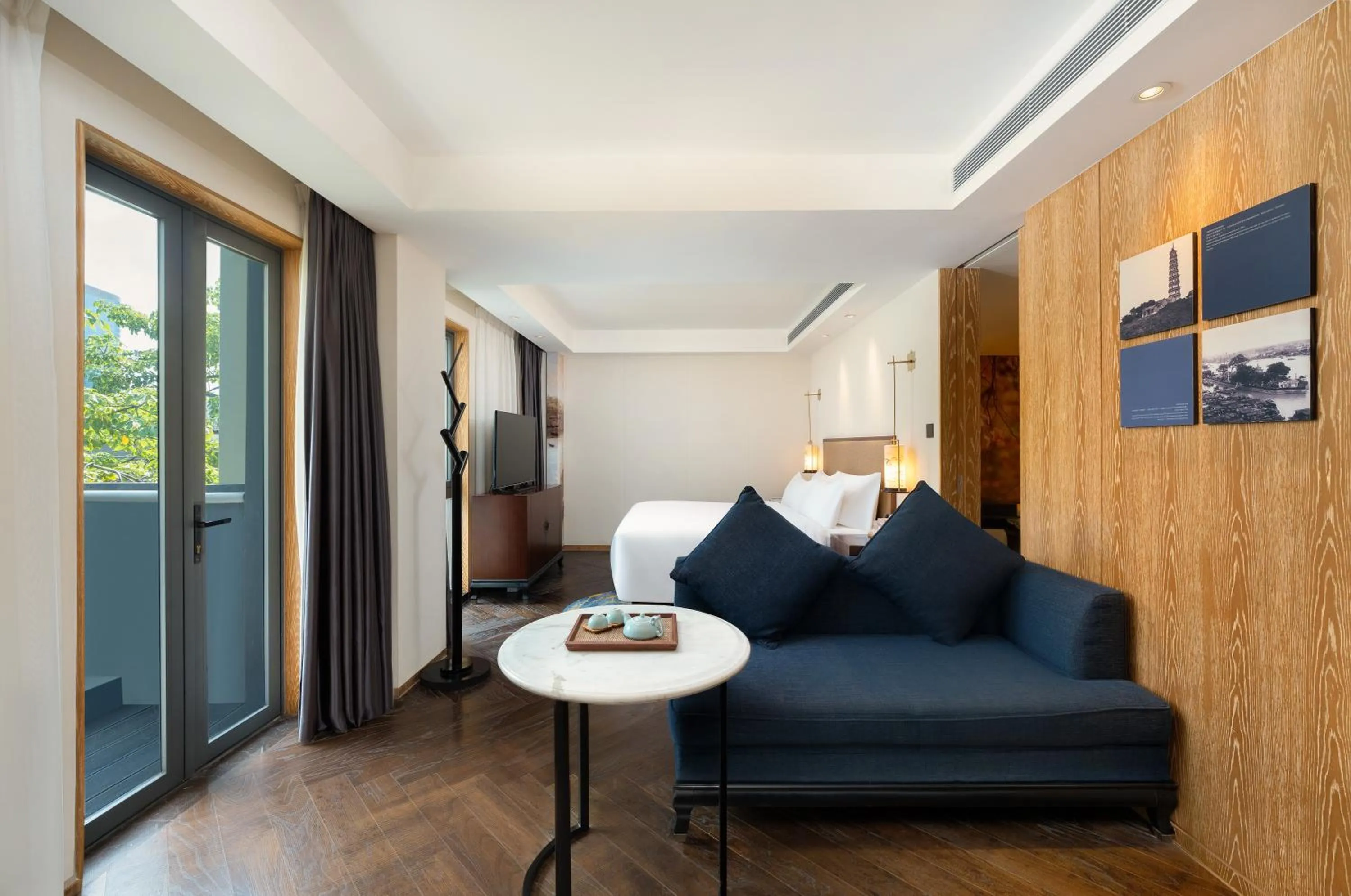 Living room in 广州岭南五号酒店 LN Hotel Five