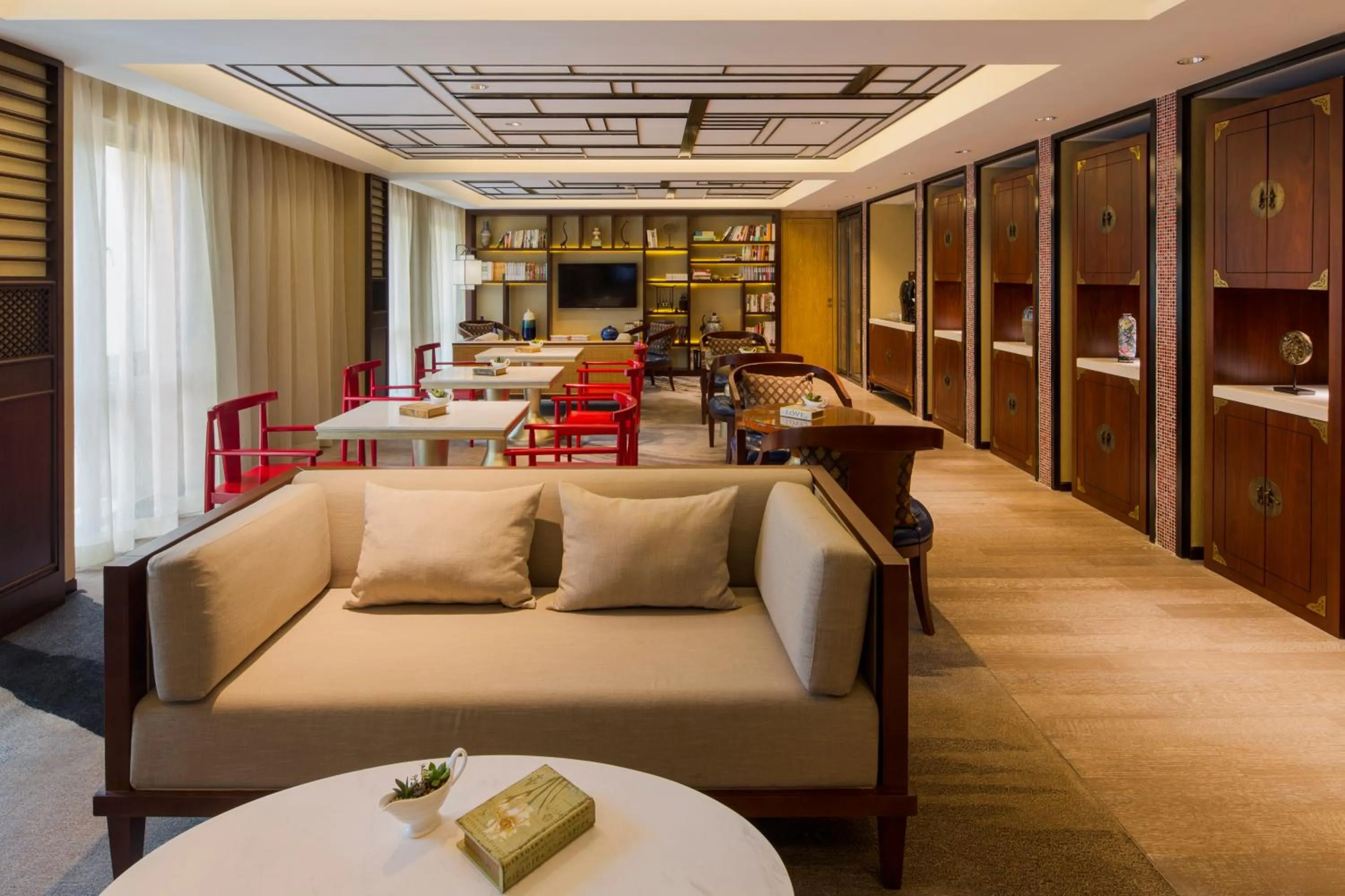 Library in 广州岭南五号酒店 LN Hotel Five