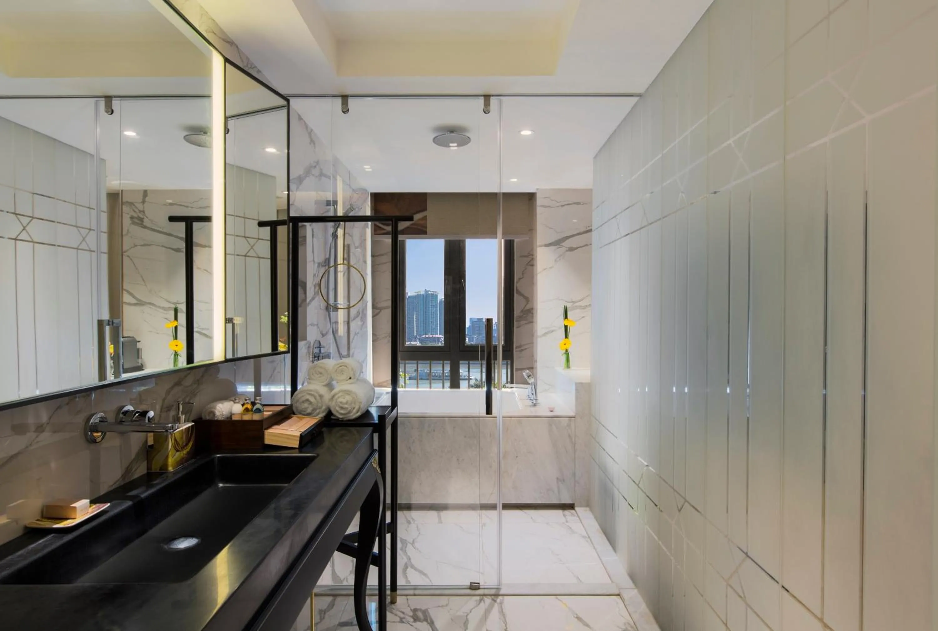 Bathroom in 广州岭南五号酒店 LN Hotel Five