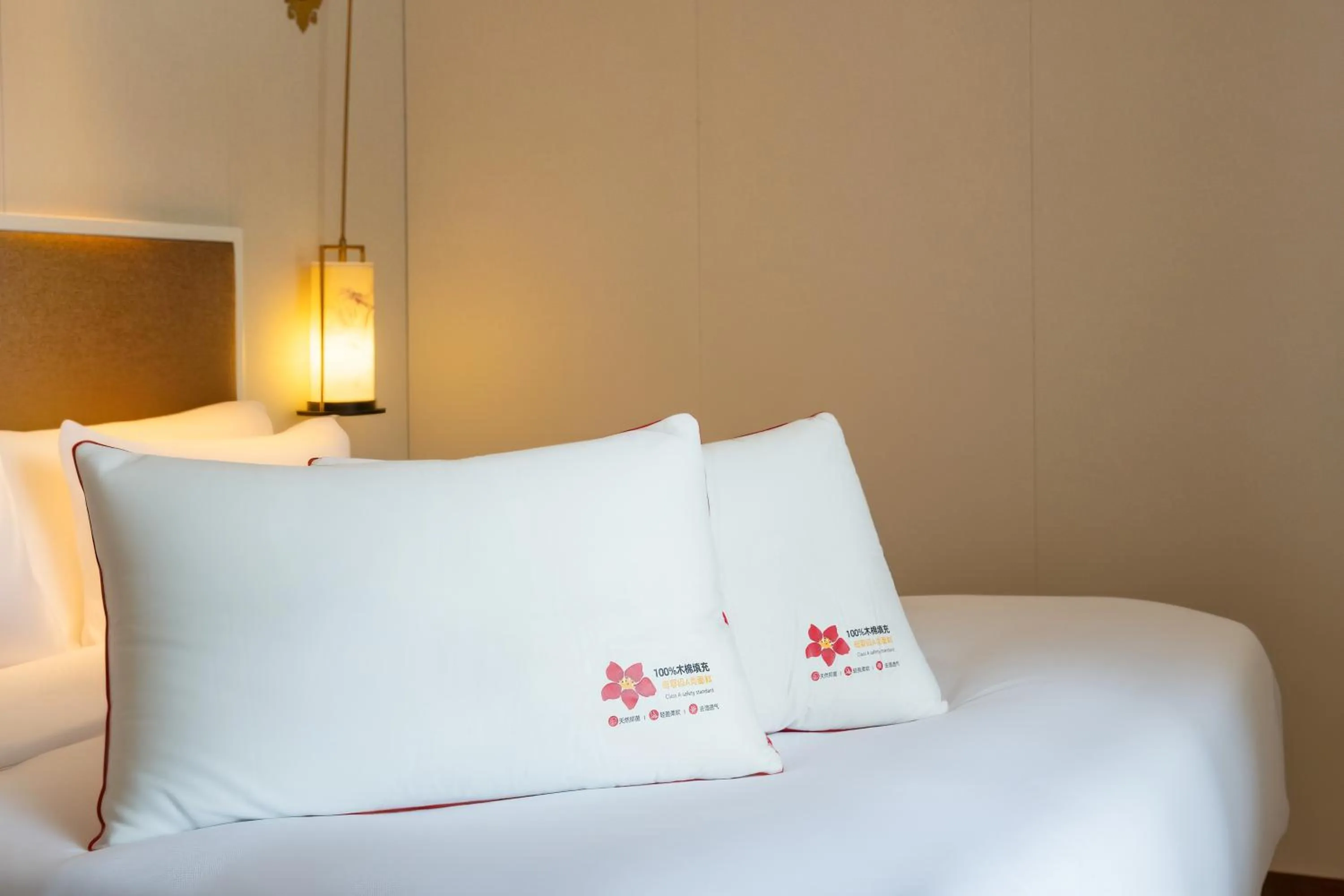 Bed in 广州岭南五号酒店 LN Hotel Five