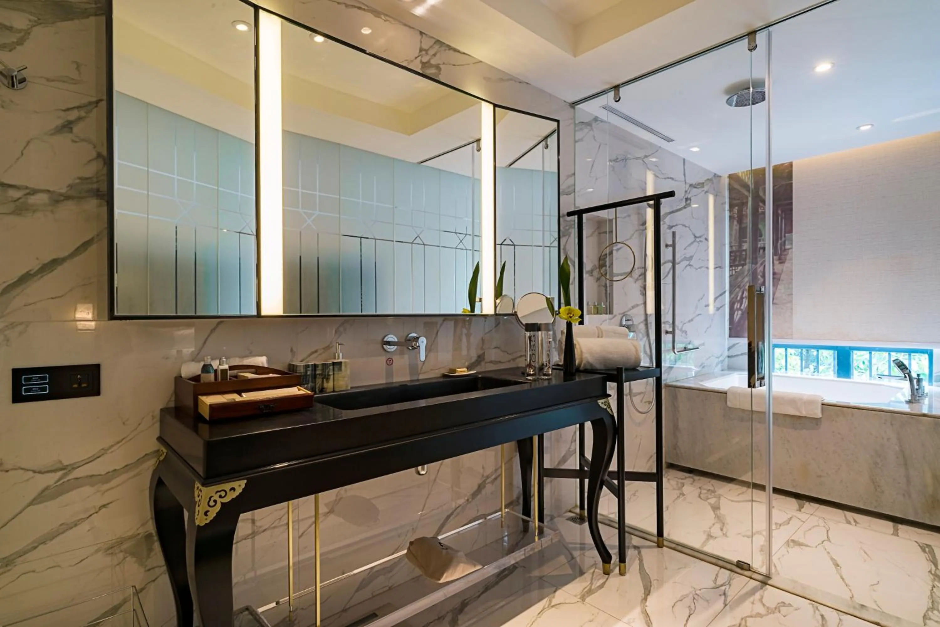 Bathroom in 广州岭南五号酒店 LN Hotel Five