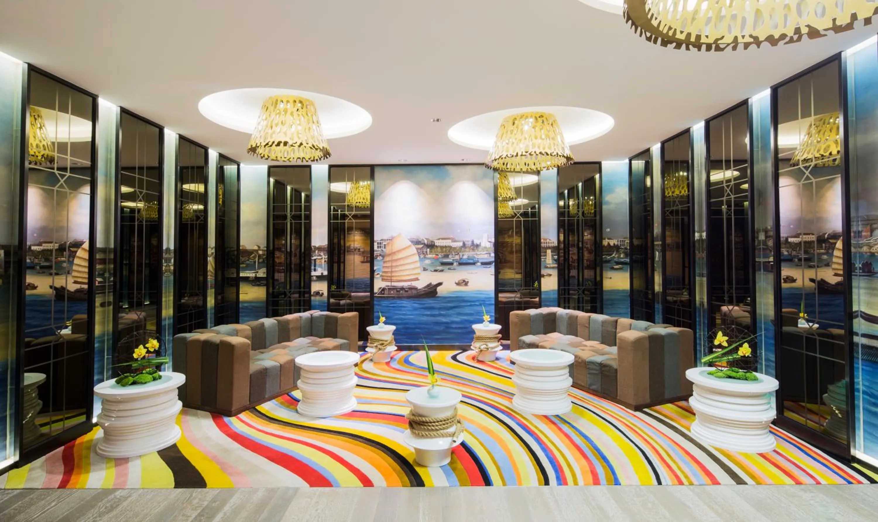 Lobby or reception in 广州岭南五号酒店 LN Hotel Five