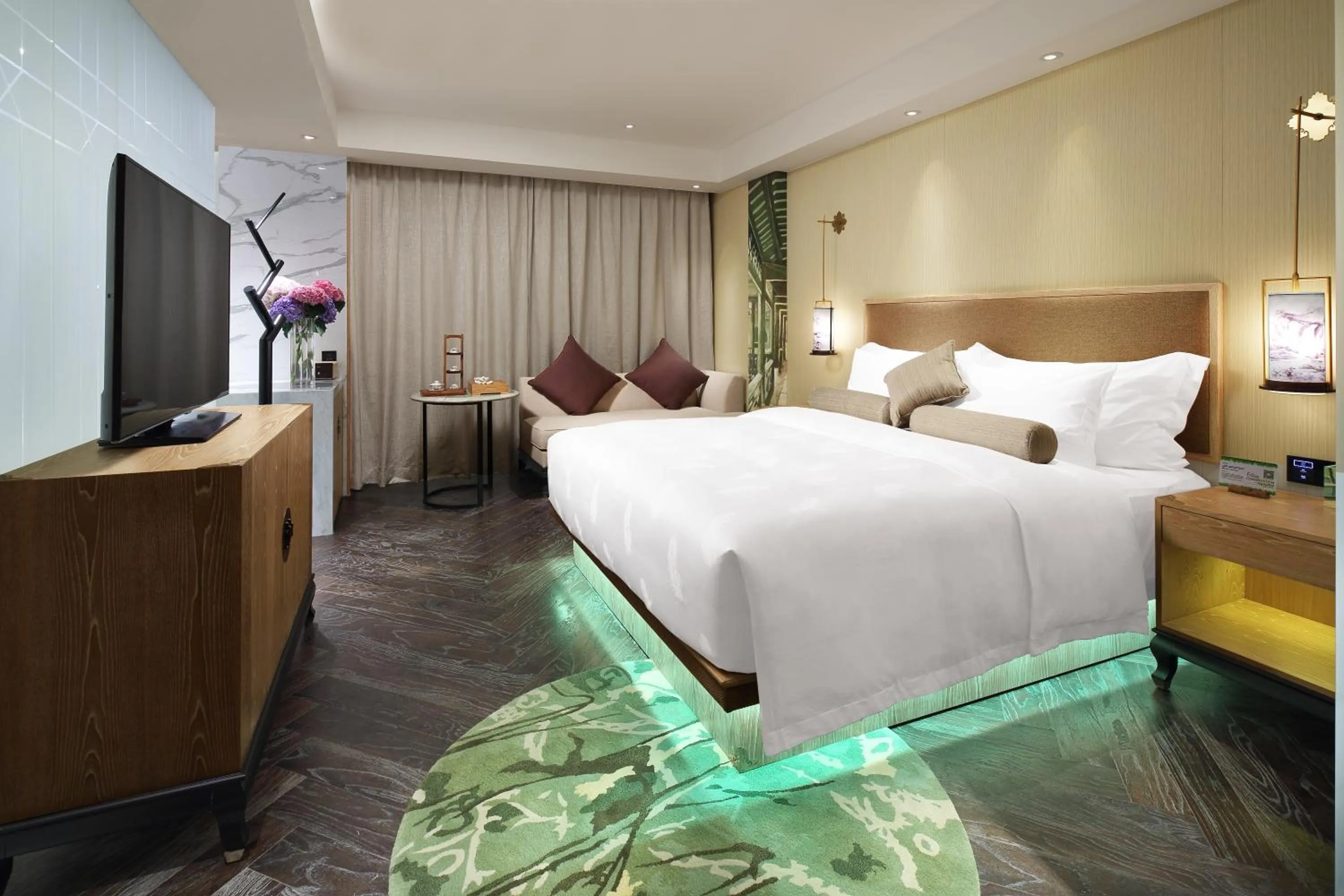 bunk bed, Bed in 广州岭南五号酒店 LN Hotel Five