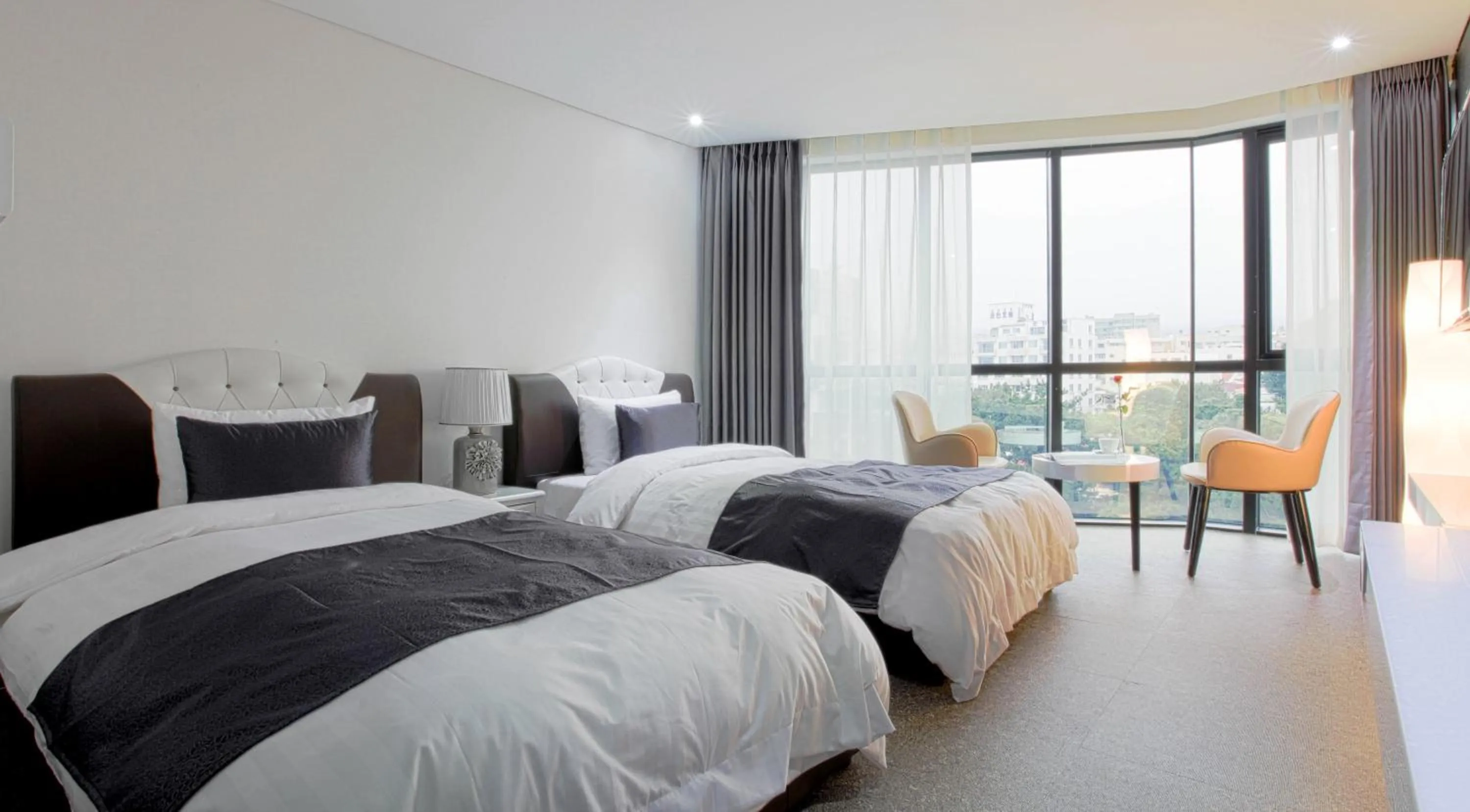 Bedroom in Eins Hotel