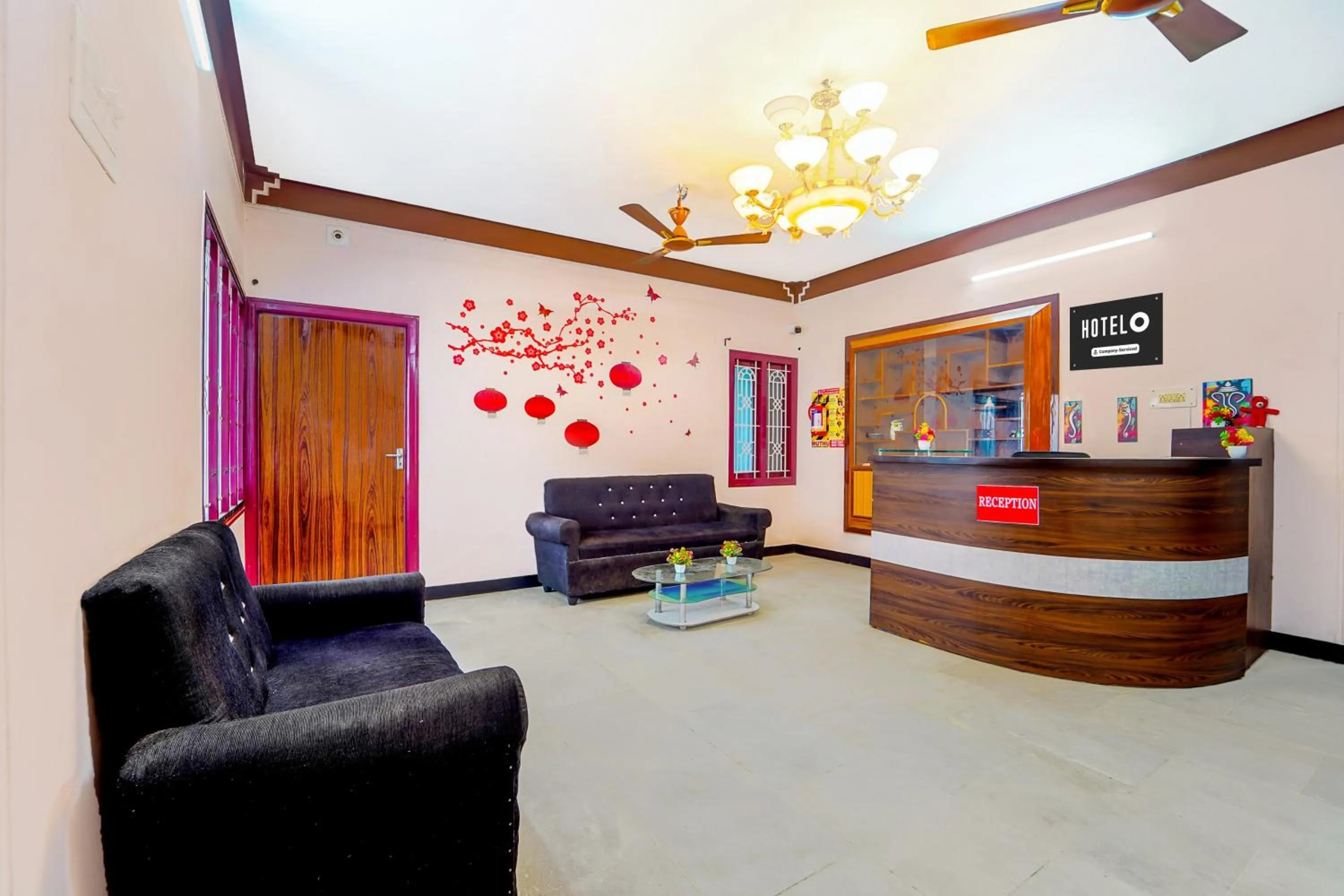 Lobby or reception in Super Hotel O Ganapathy Athipalayam Pirivu Road
