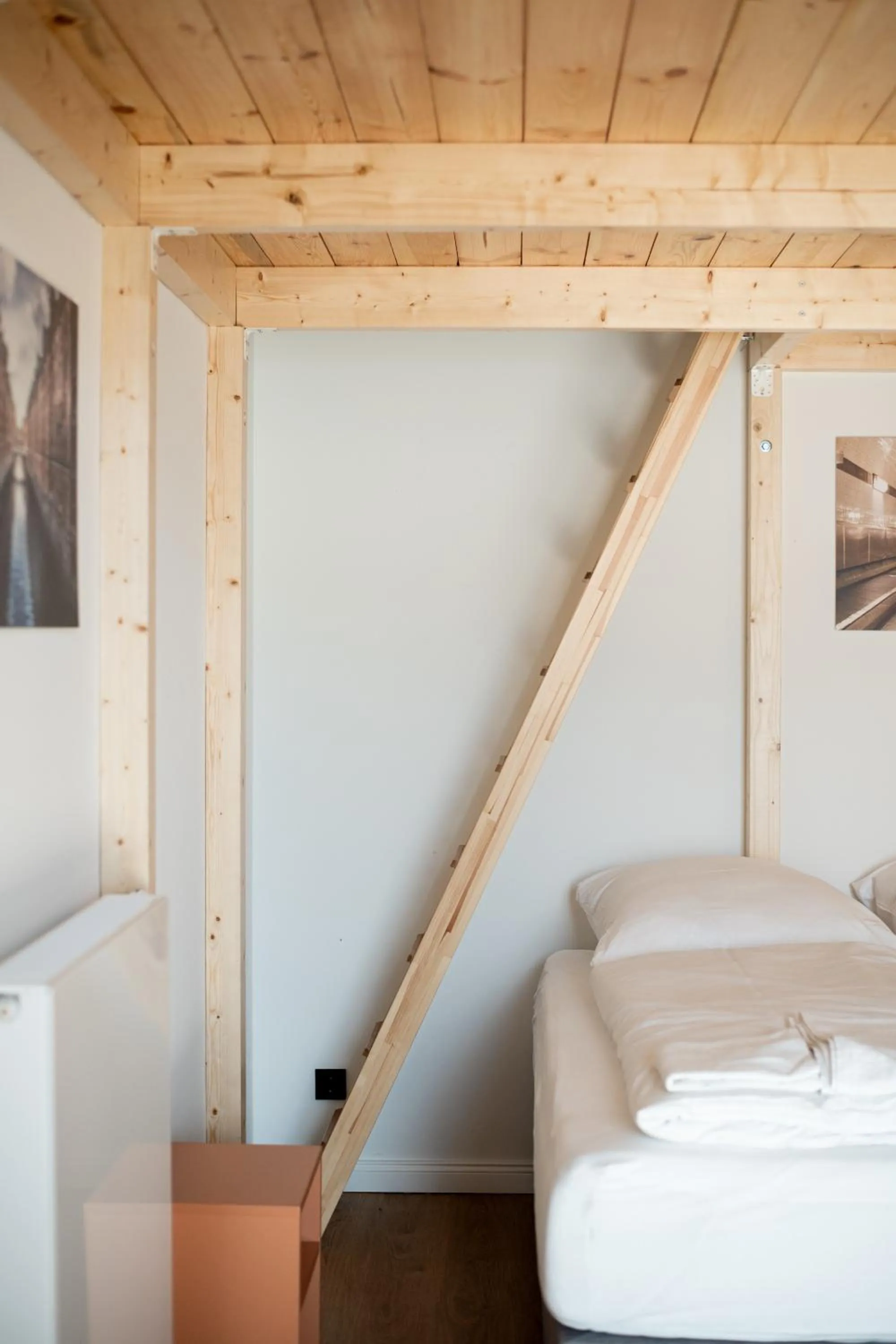 Bed in Homaris Apartments Winterhude