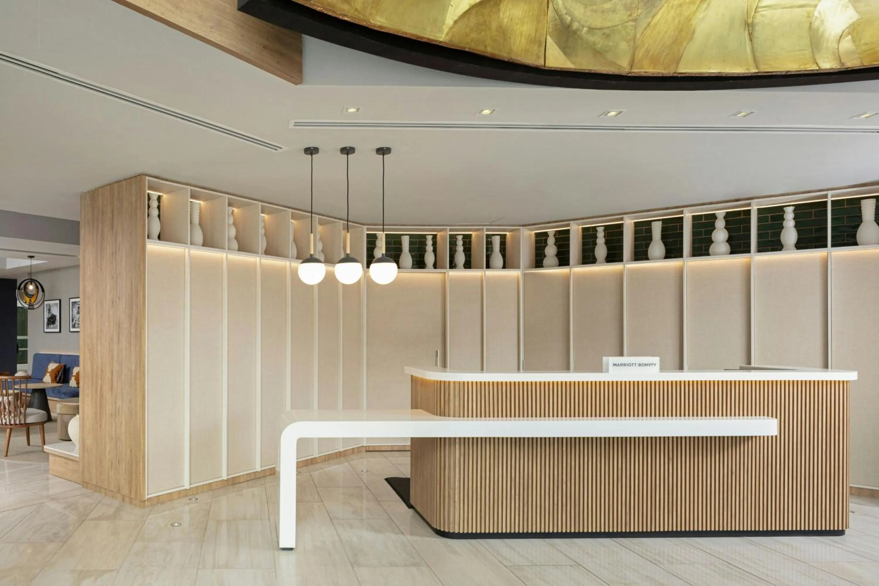 Lobby or reception in Courtyard by Marriott Lima Miraflores