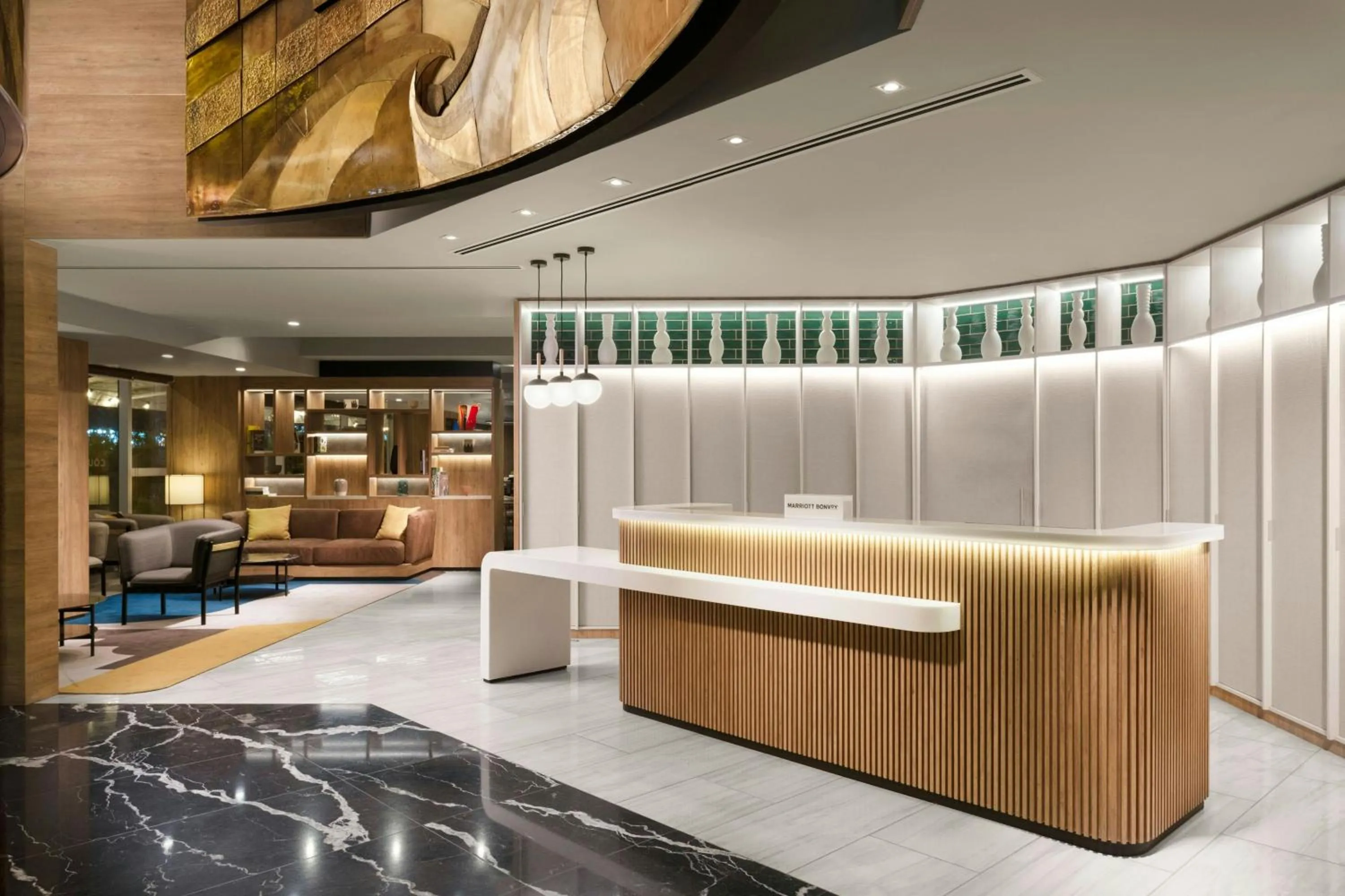 Lobby or reception in Courtyard by Marriott Lima Miraflores