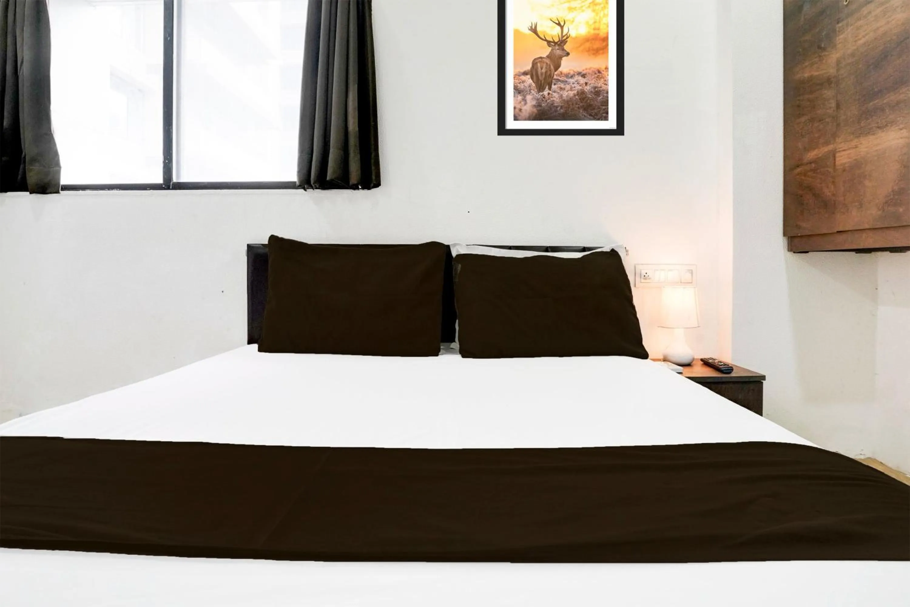 Bedroom, Bed in Hotel O VIP Road Formerly Hotel Lotus