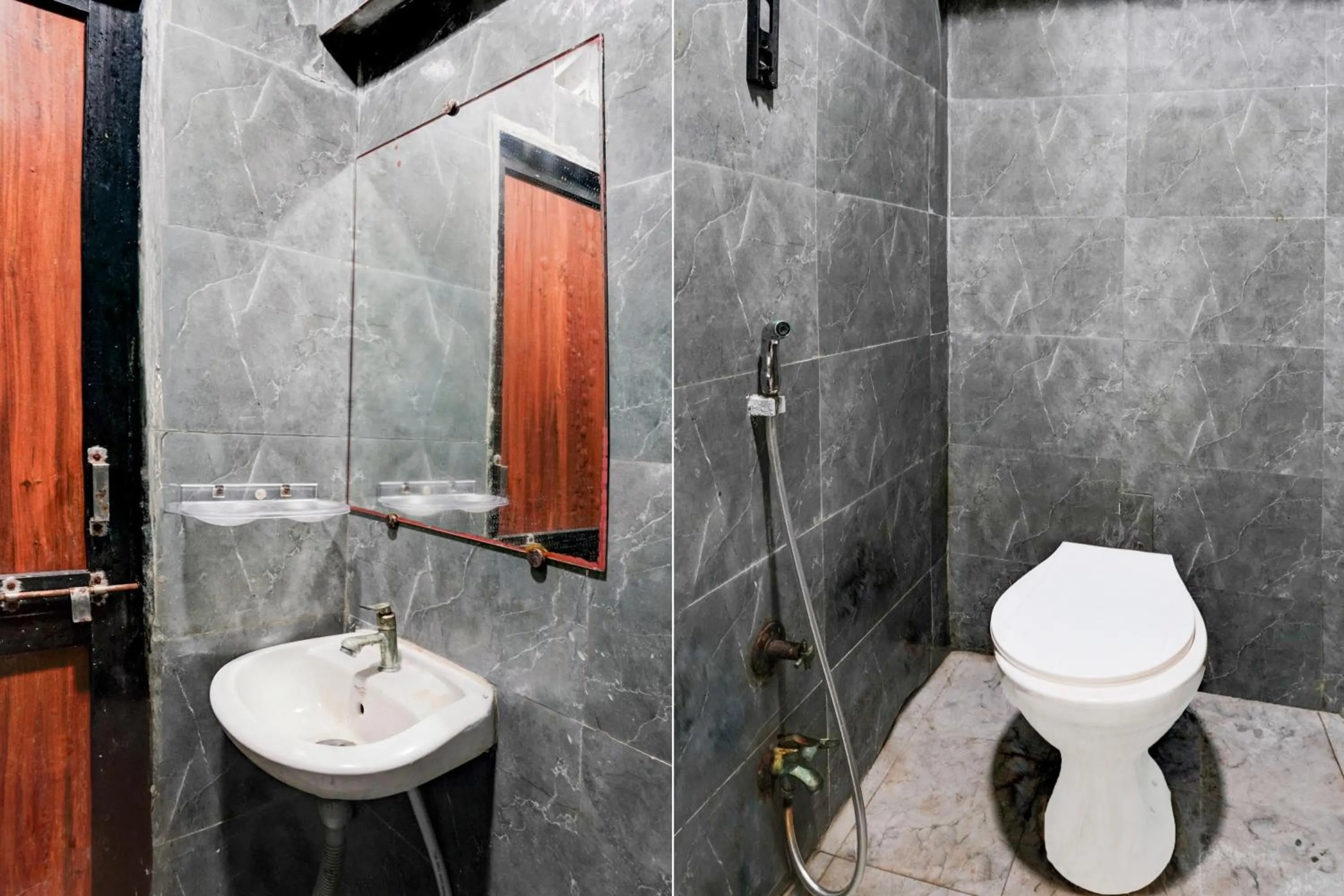 Bathroom in Hotel O VIP Road Formerly Hotel Lotus