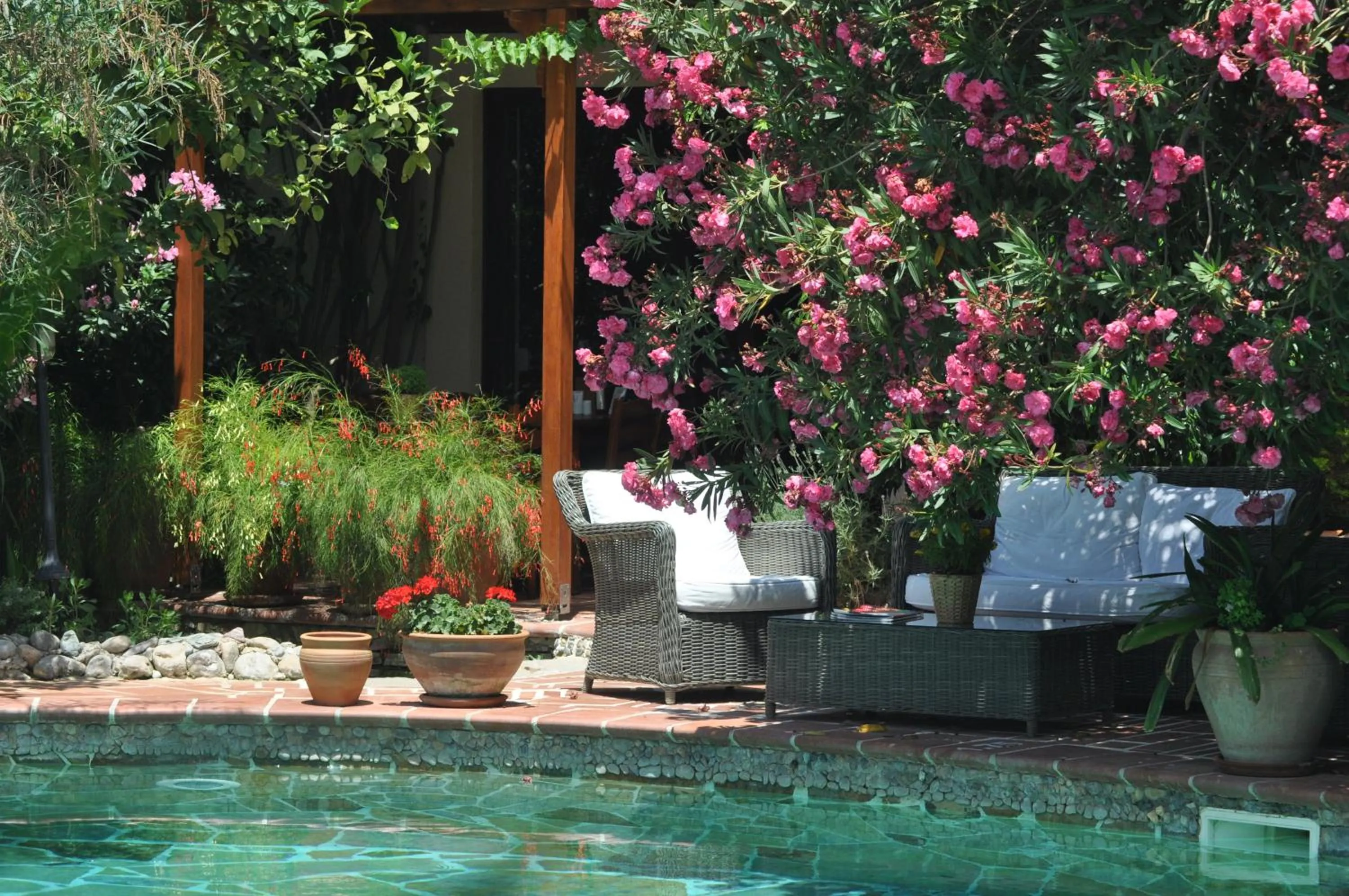 Swimming pool in El Vino Hotel & Suites