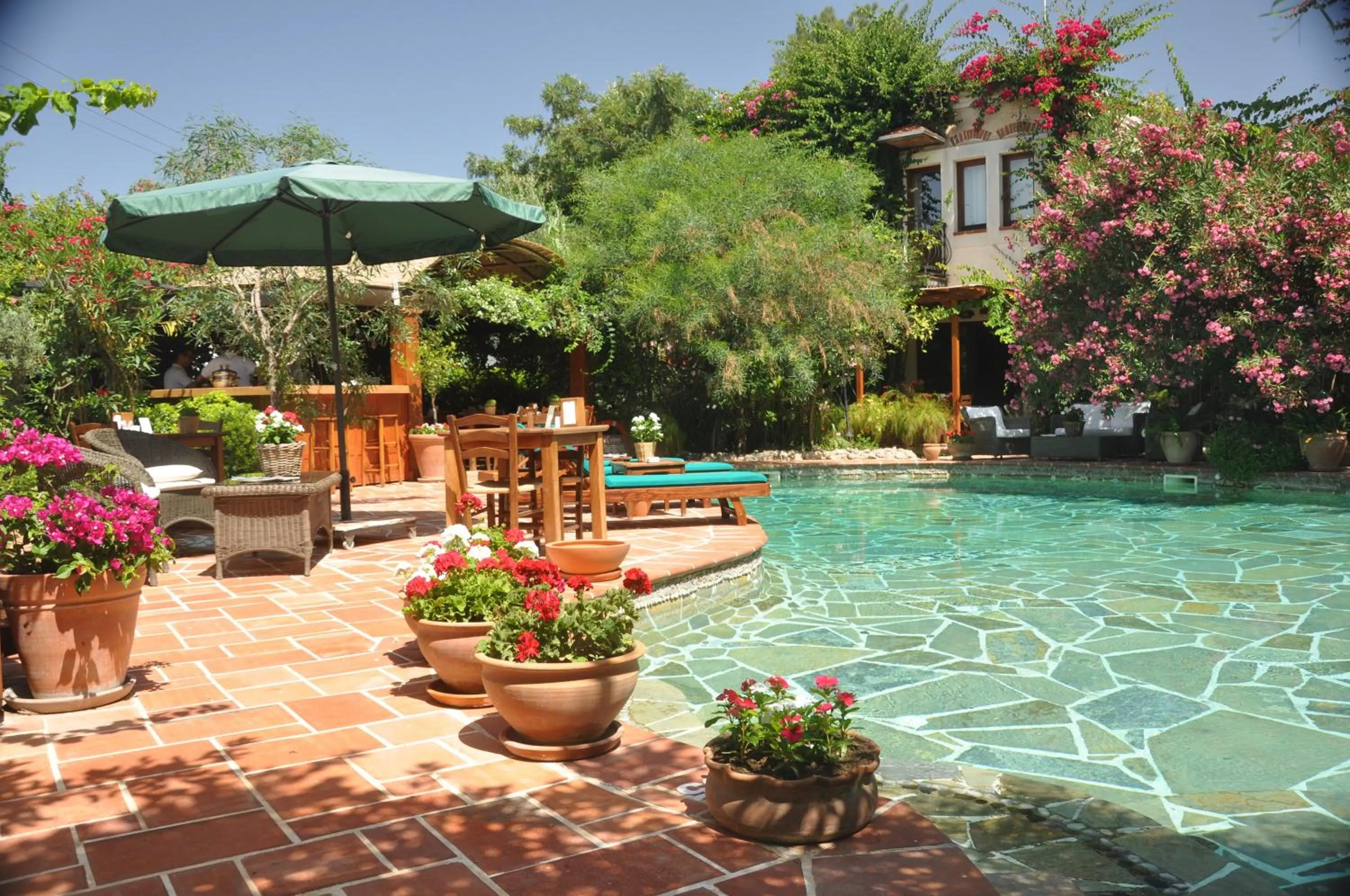 Swimming pool in El Vino Hotel & Suites