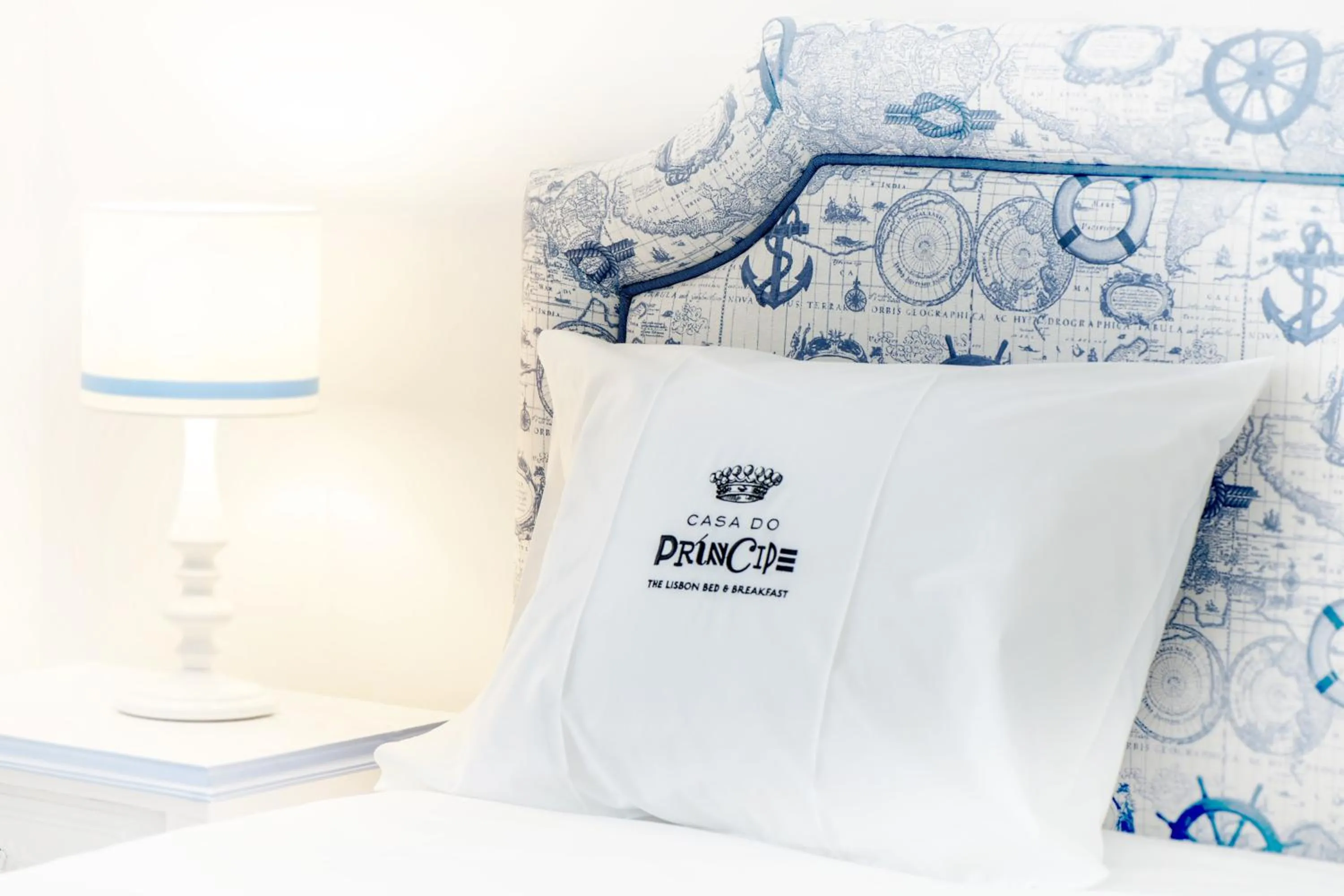 Decorative detail, Bed in Casa do Principe