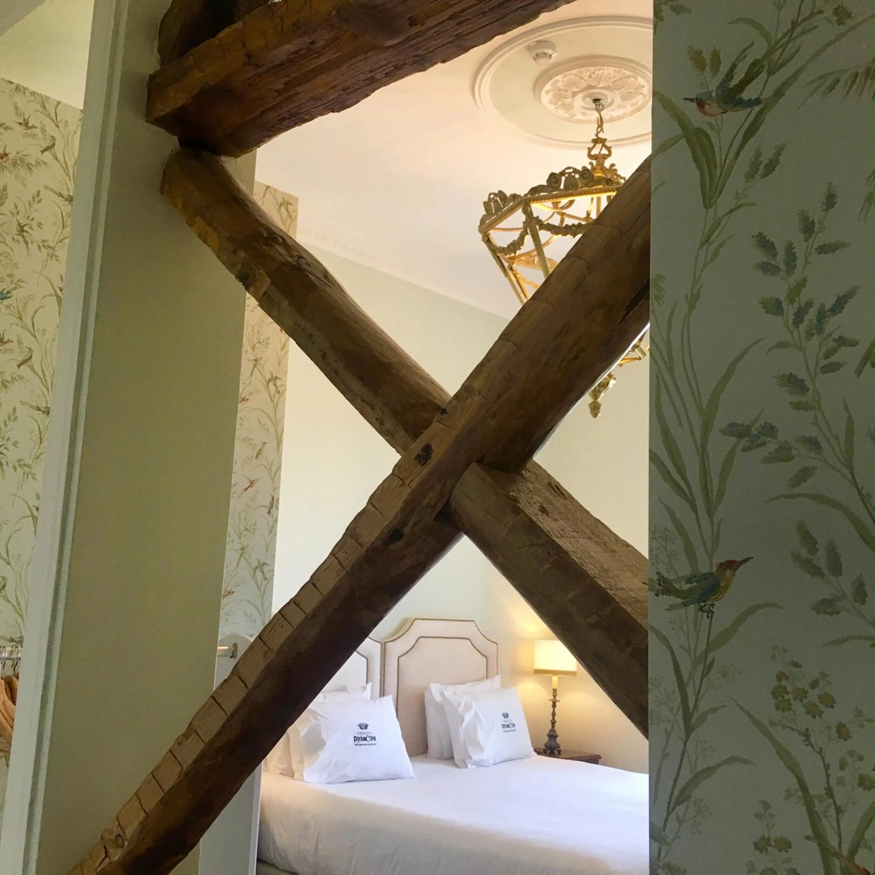 Decorative detail, Bed in Casa do Principe