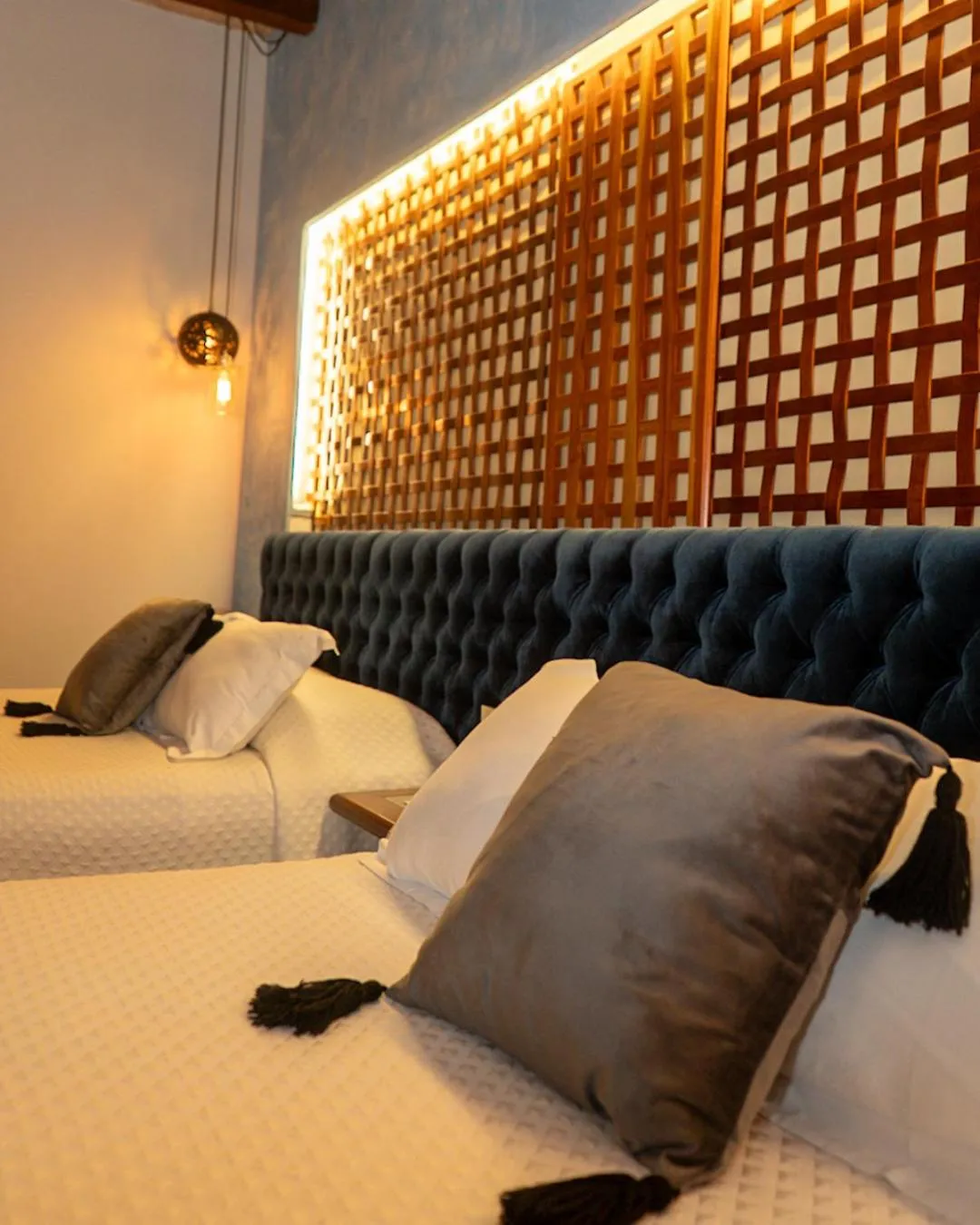 Bed in Hotel Casa Vertiz