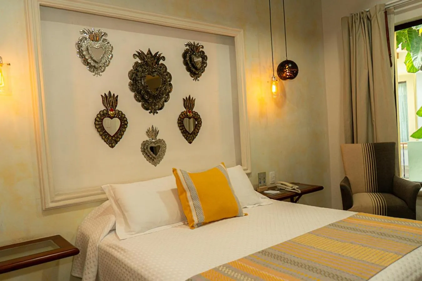 Bed in Hotel Casa Vertiz