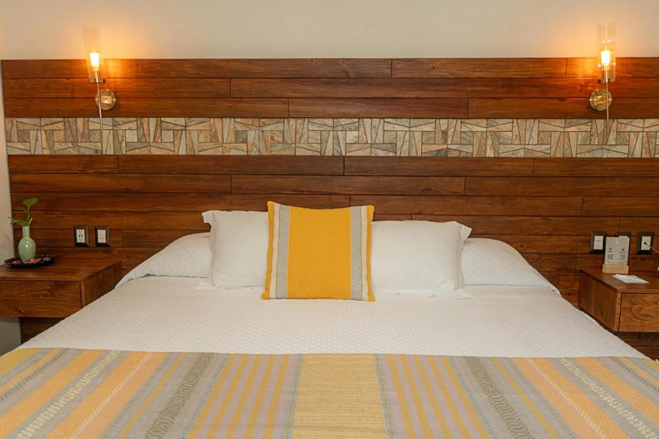 Bed in Hotel Casa Vertiz