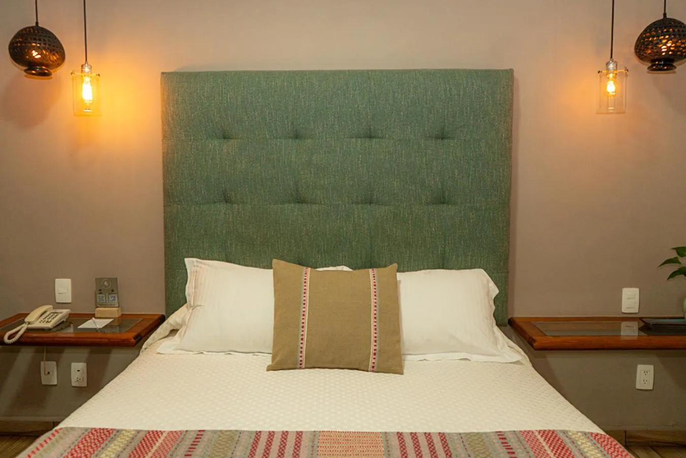 Bed in Hotel Casa Vertiz