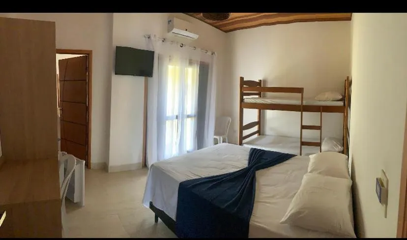 Bed in Mar Egeu Arte & Pouso