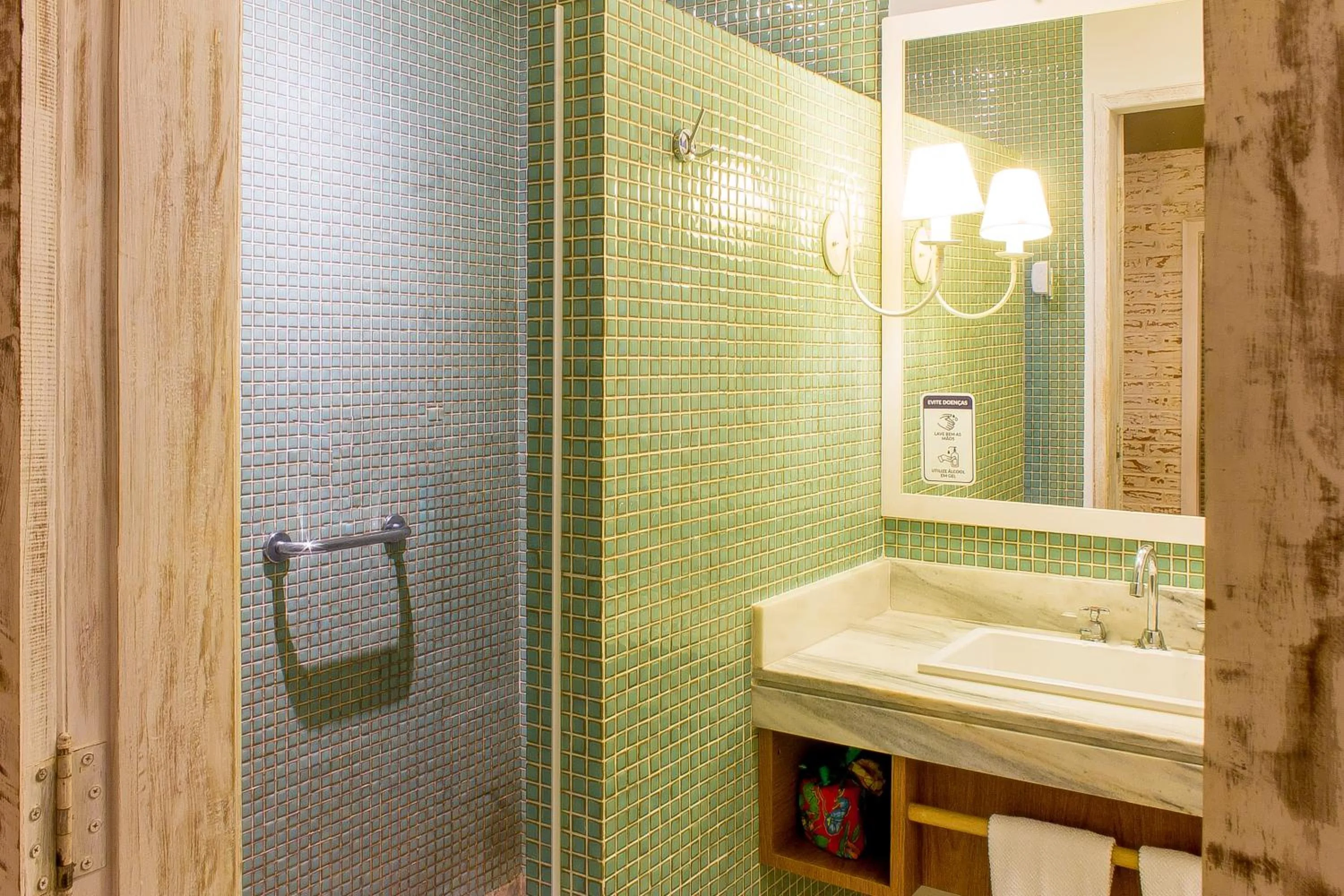 Bathroom in Hotel Resort e Golfe Clube dos 500