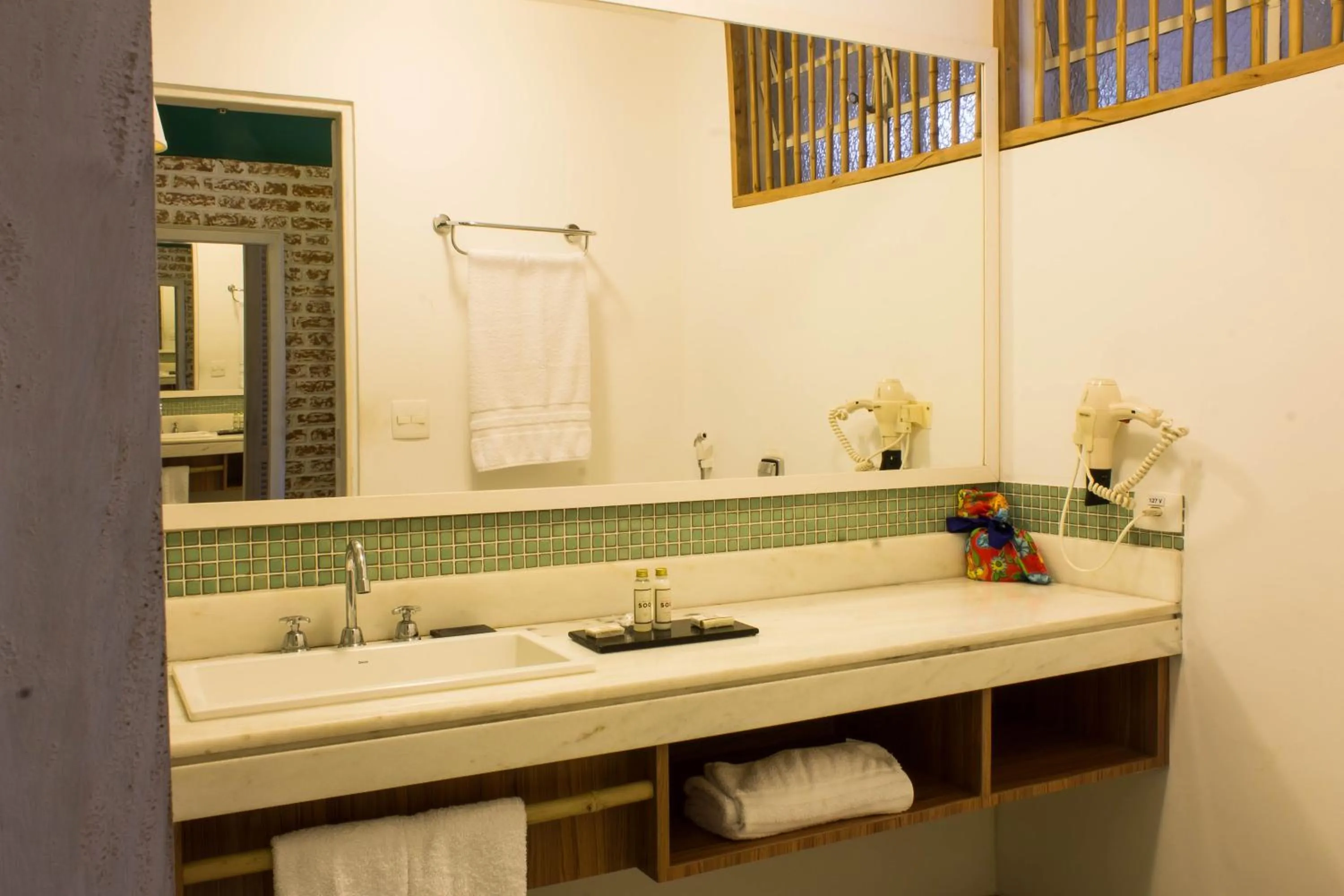 Bathroom in Hotel Resort e Golfe Clube dos 500