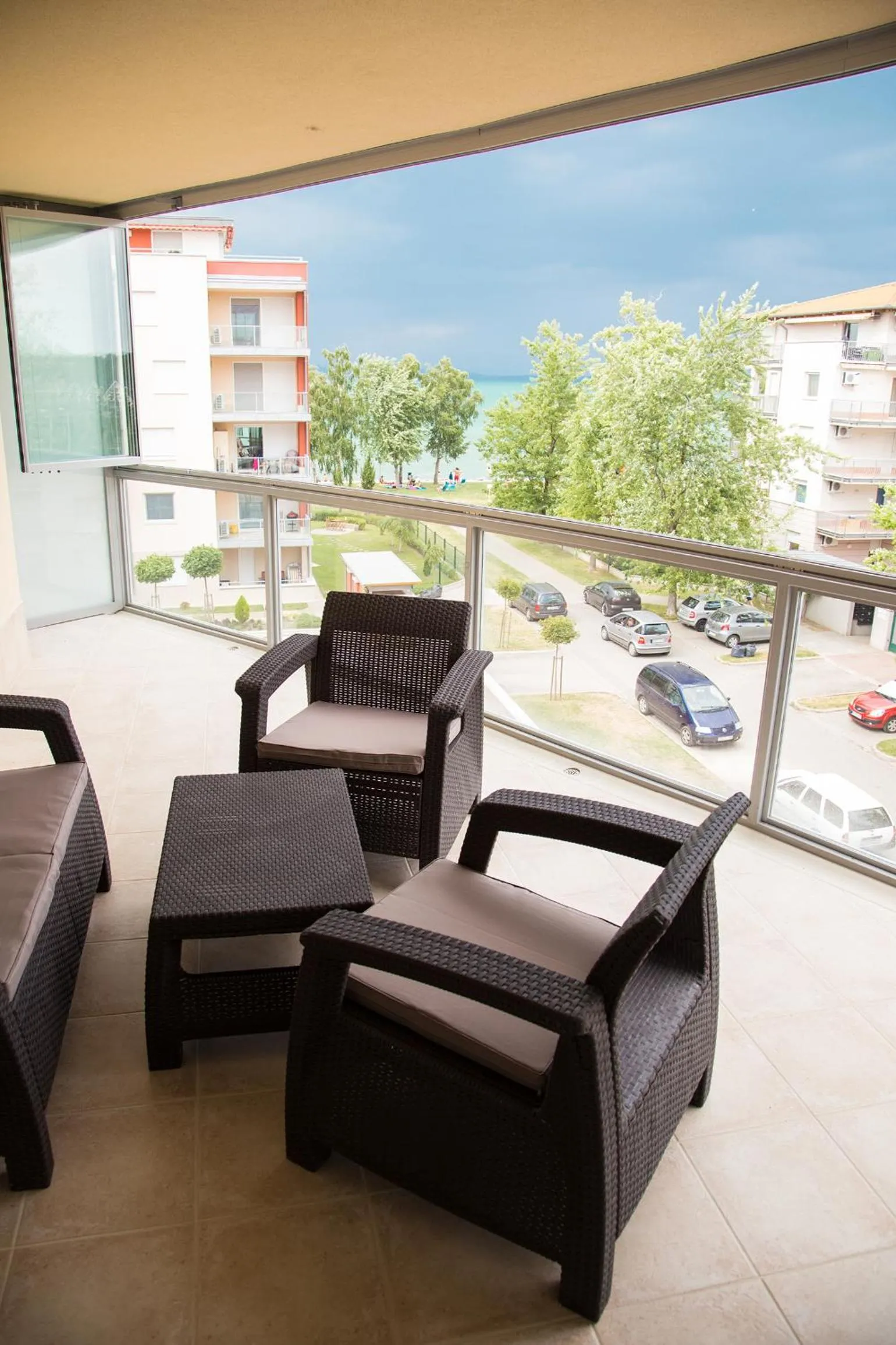 Lake view in Luxury Hotel Siófok