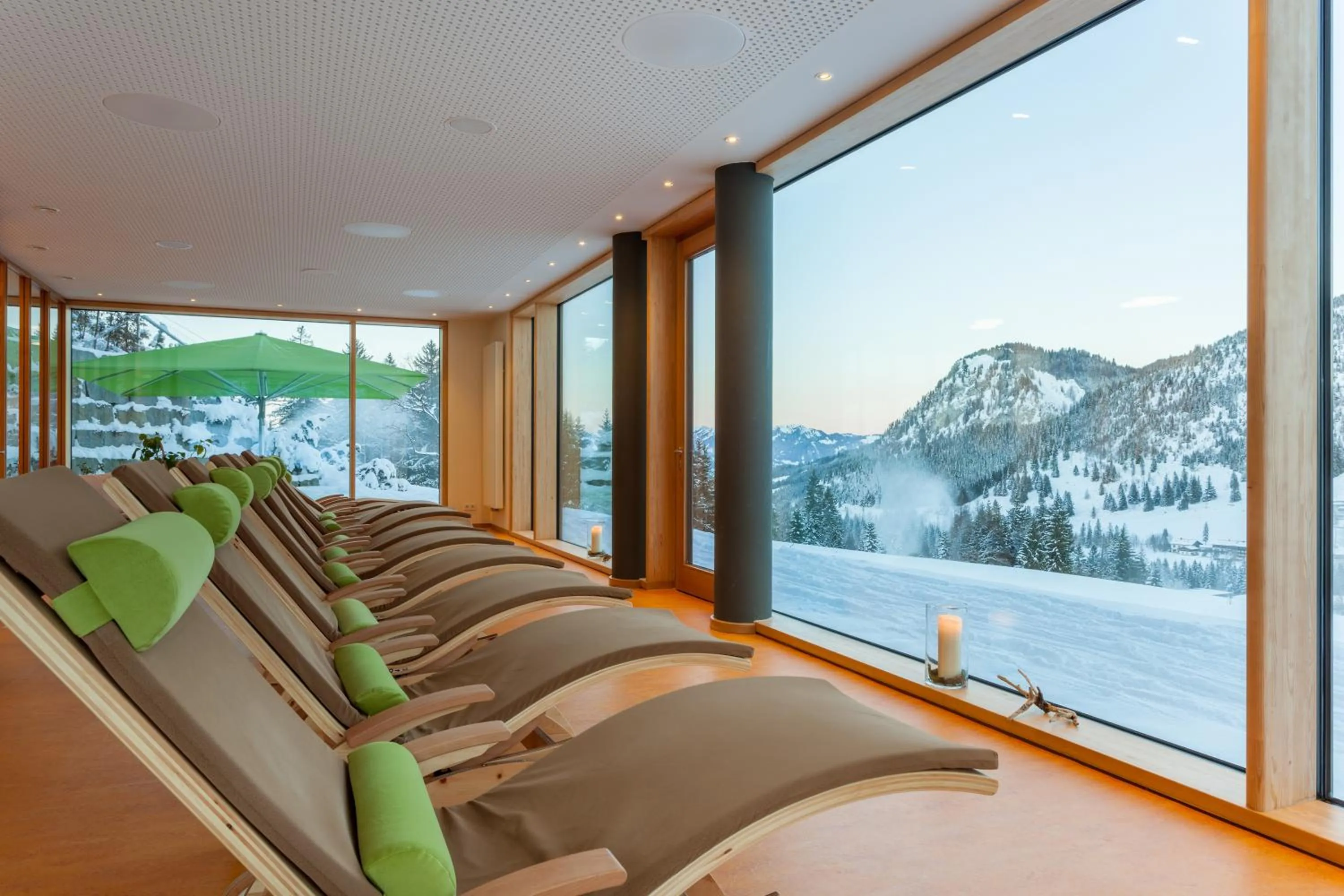 Spa and wellness centre/facilities in Biohotel Mattlihüs