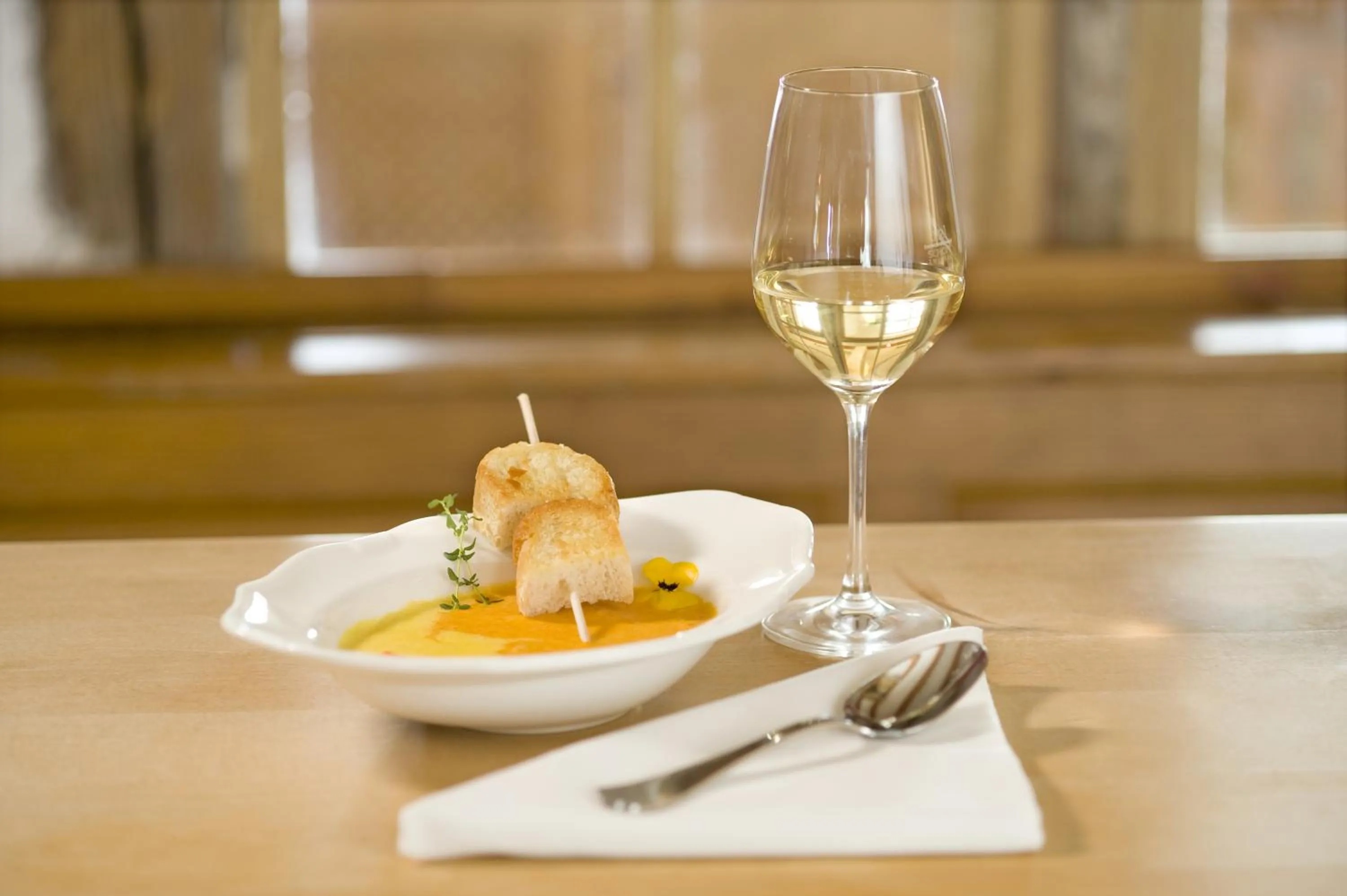 Food close-up in Biohotel Mattlihüs