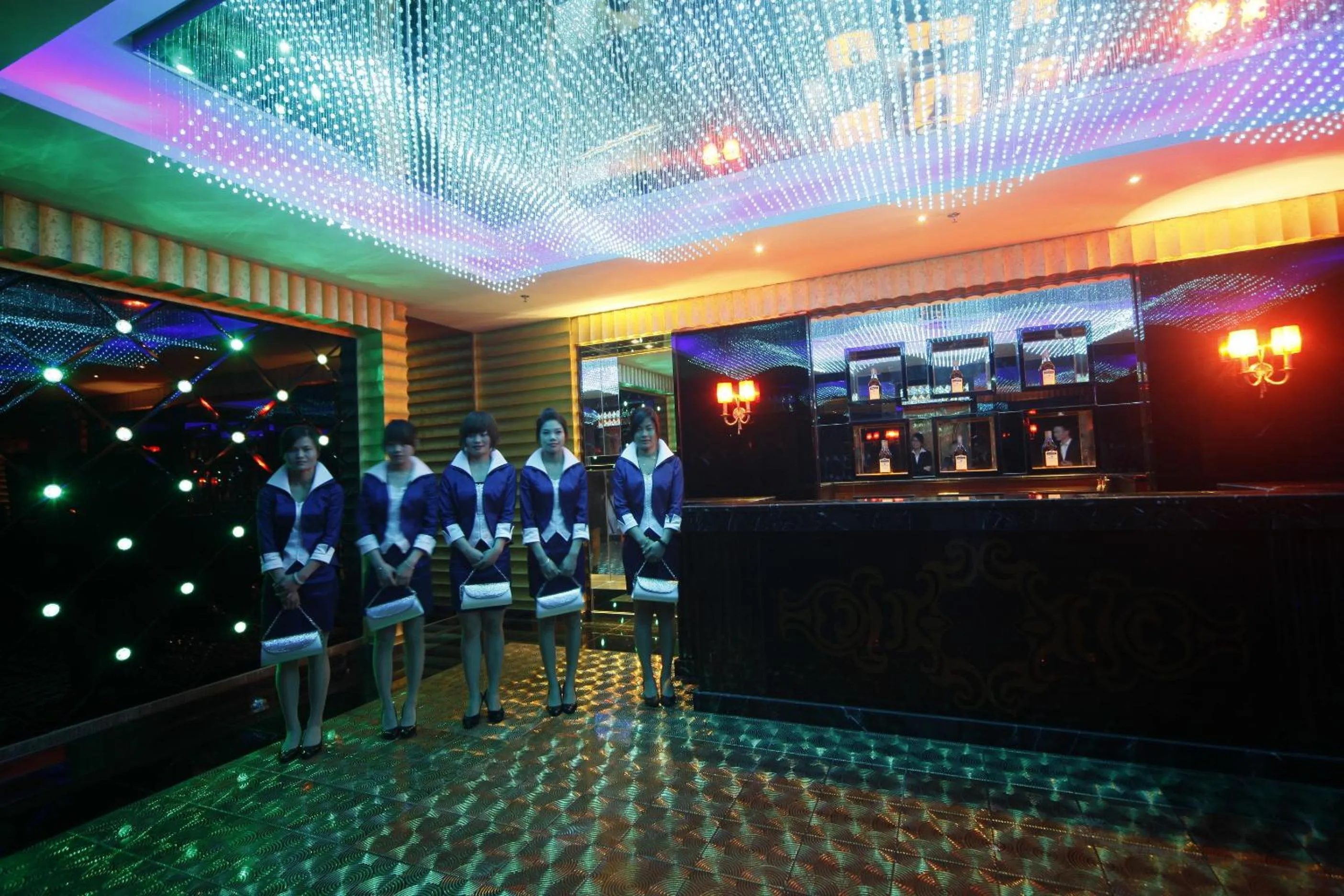 Staff in Foshan Royal Prince Hotel