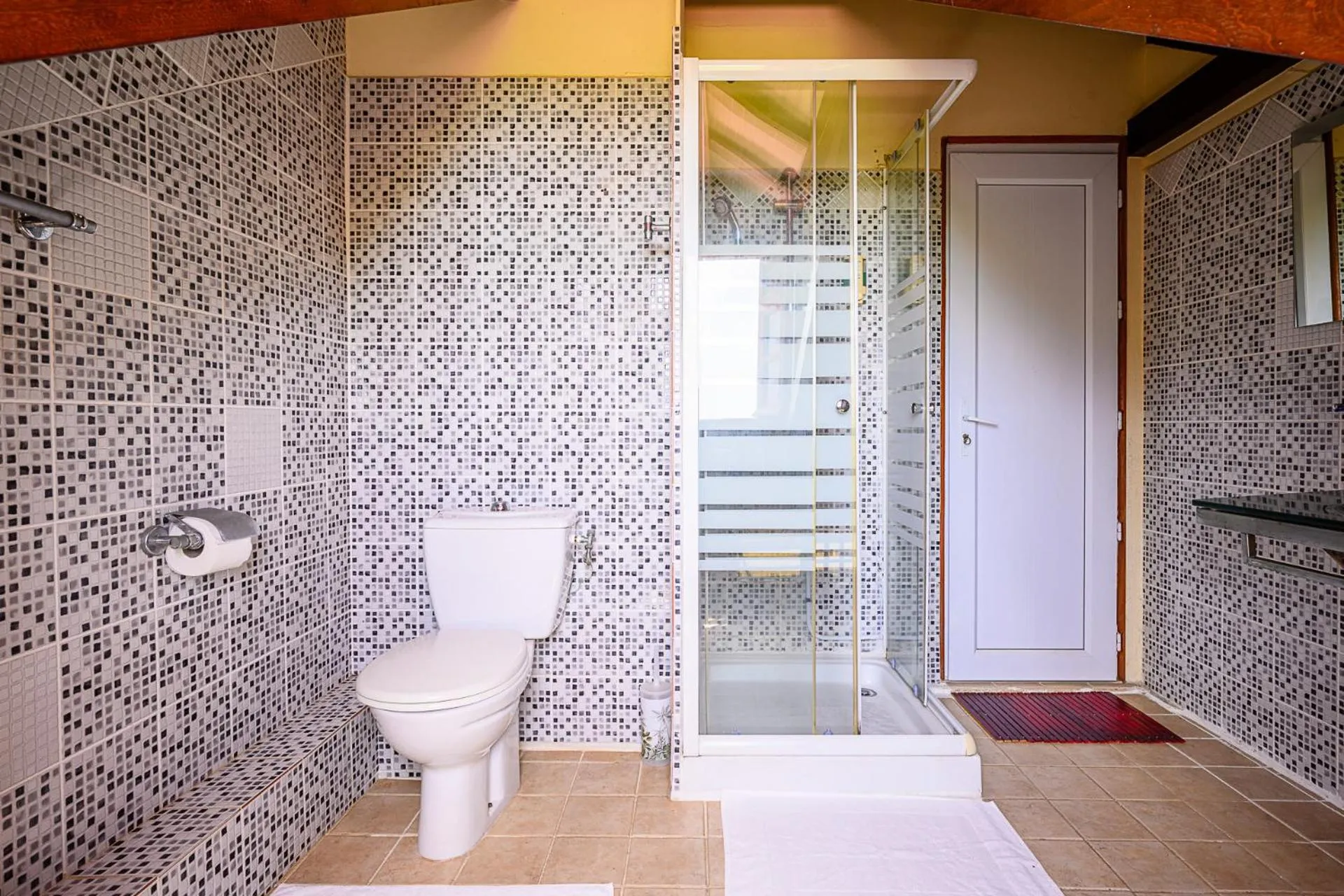 Shower in Bed and breakfast Riviere