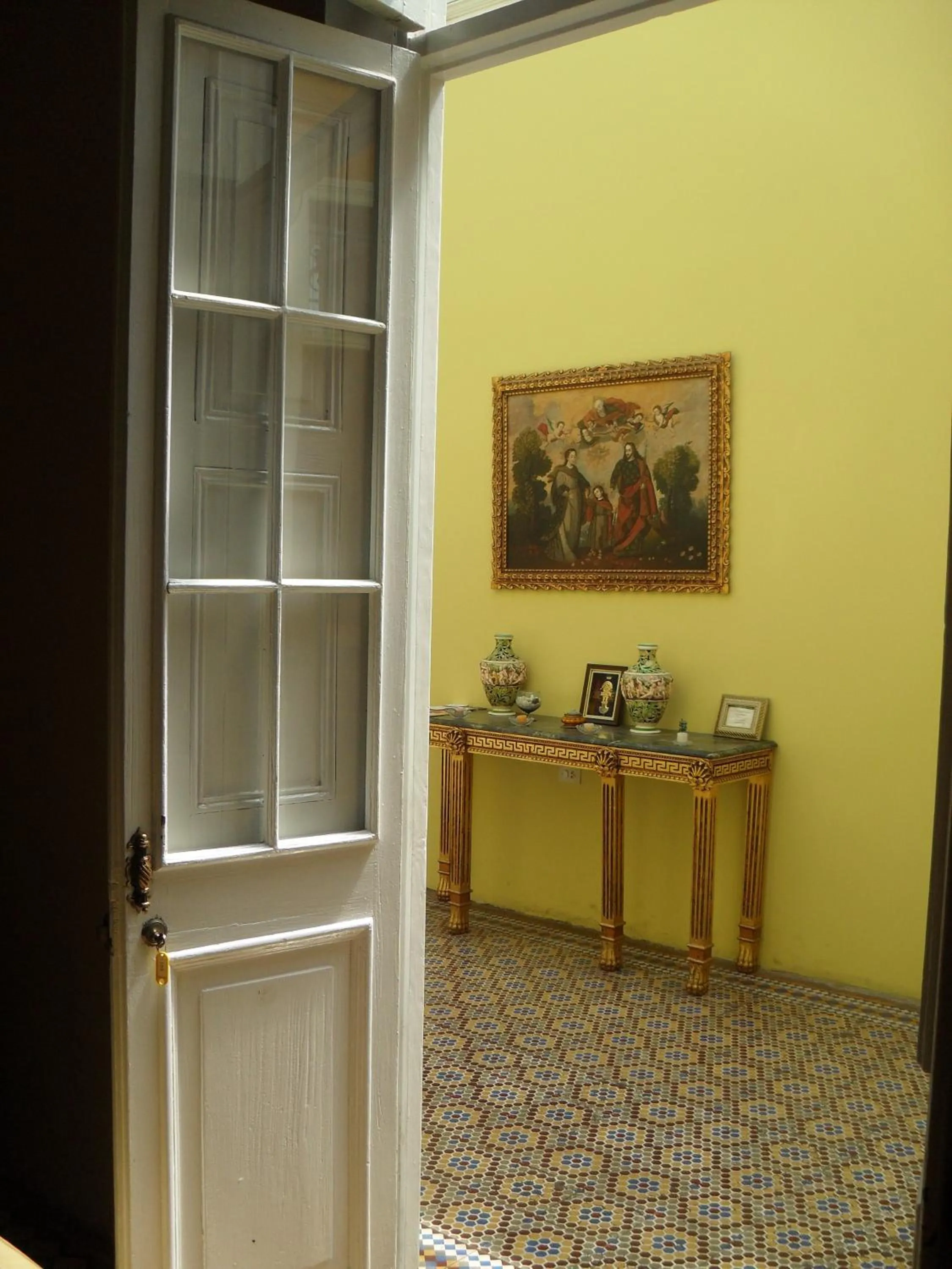 Decorative detail in Residencial Miraflores B&B