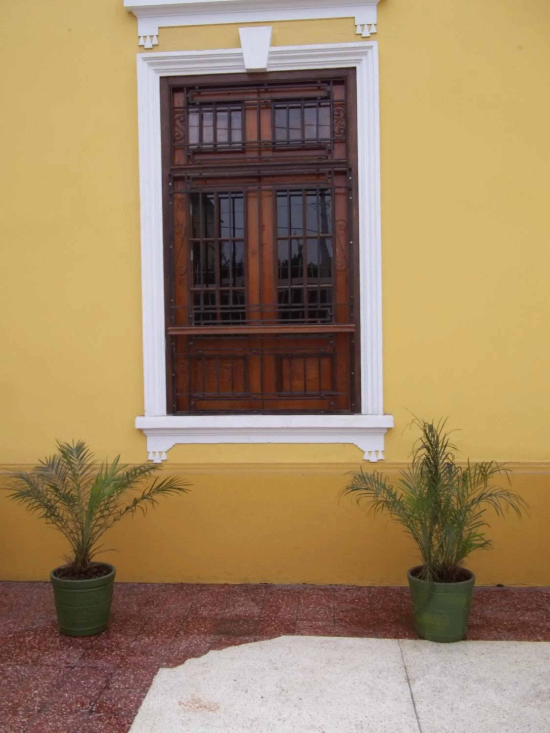 Decorative detail in Residencial Miraflores B&B