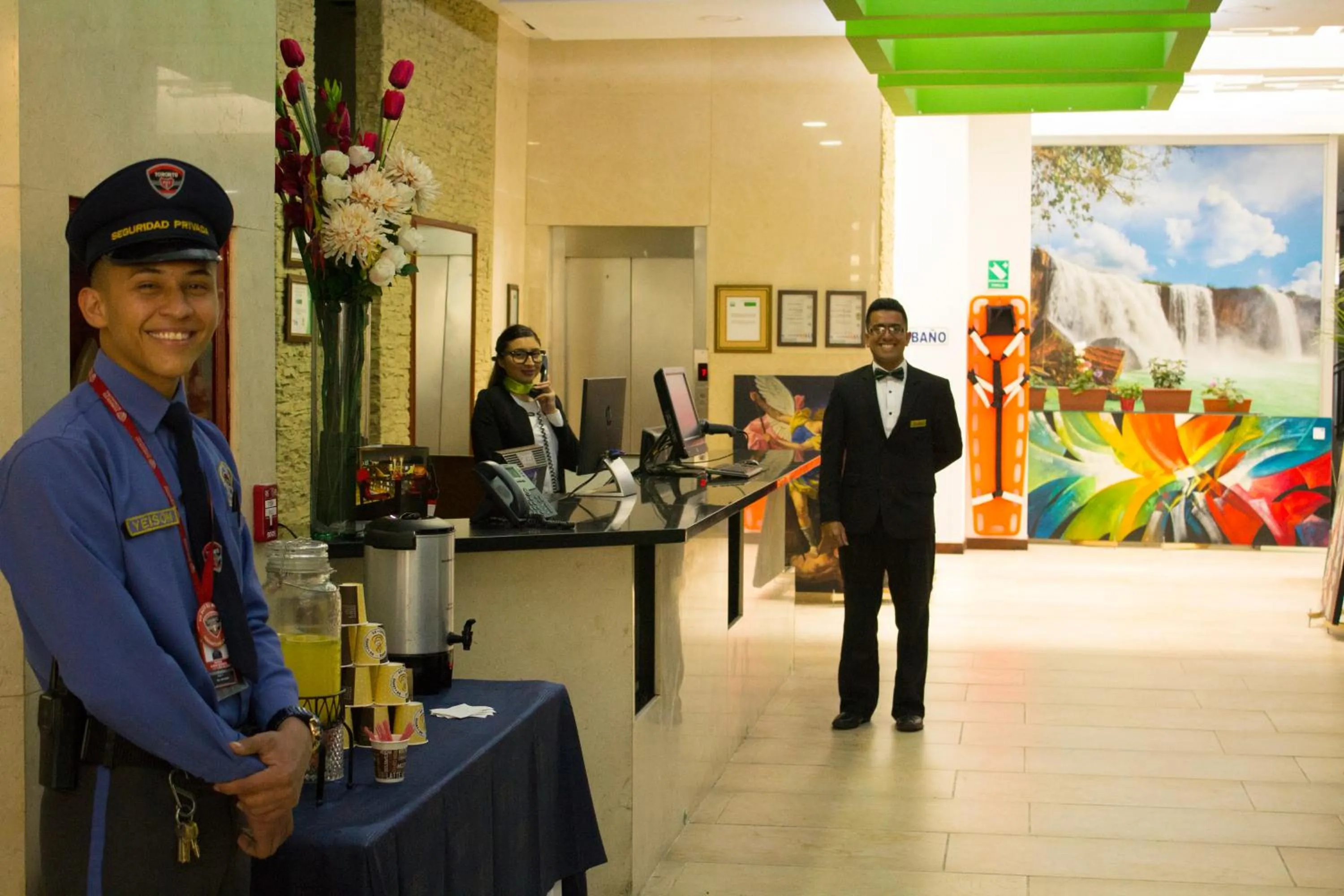 Lobby or reception in Hotel macao colombia