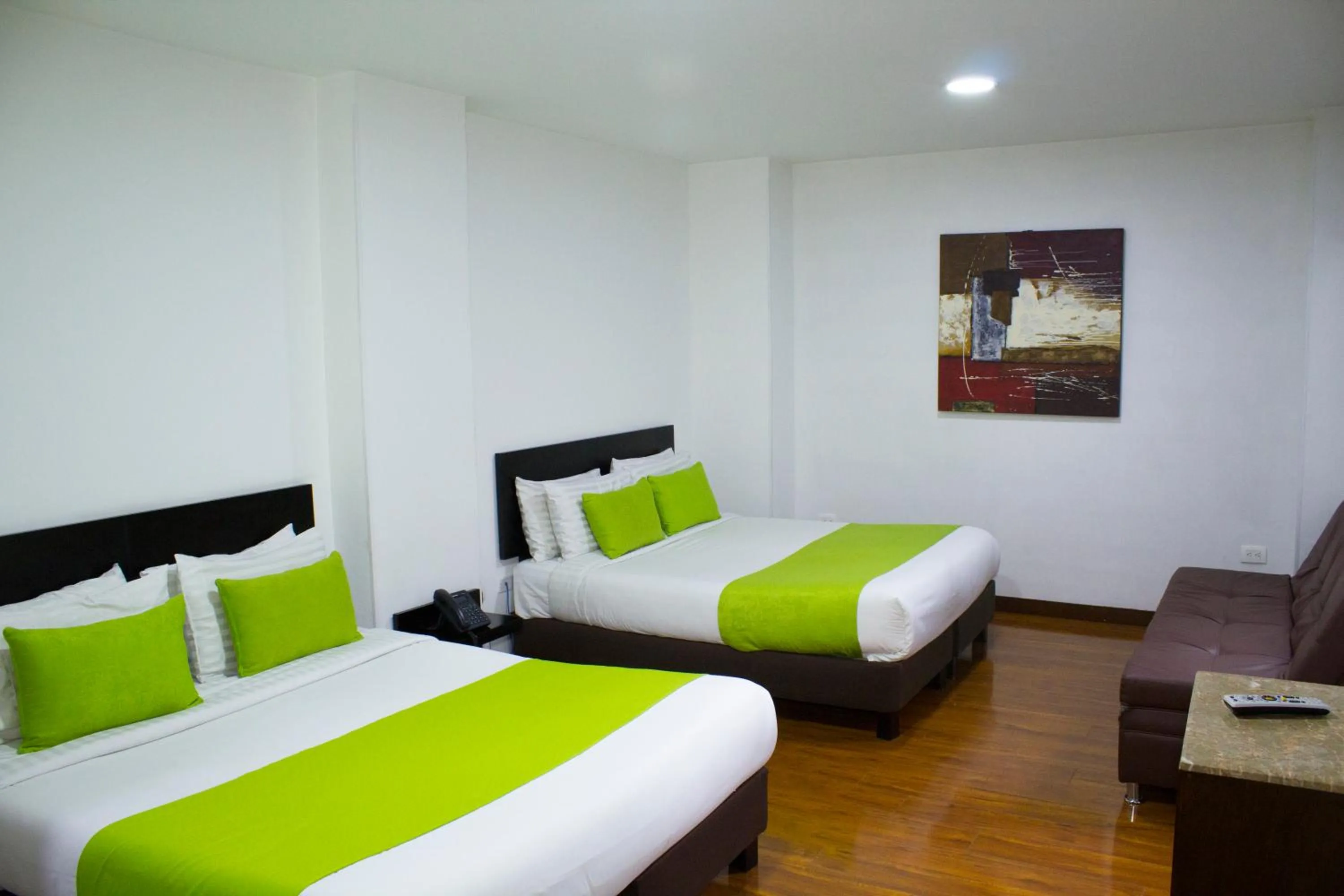 Bed in Hotel macao colombia