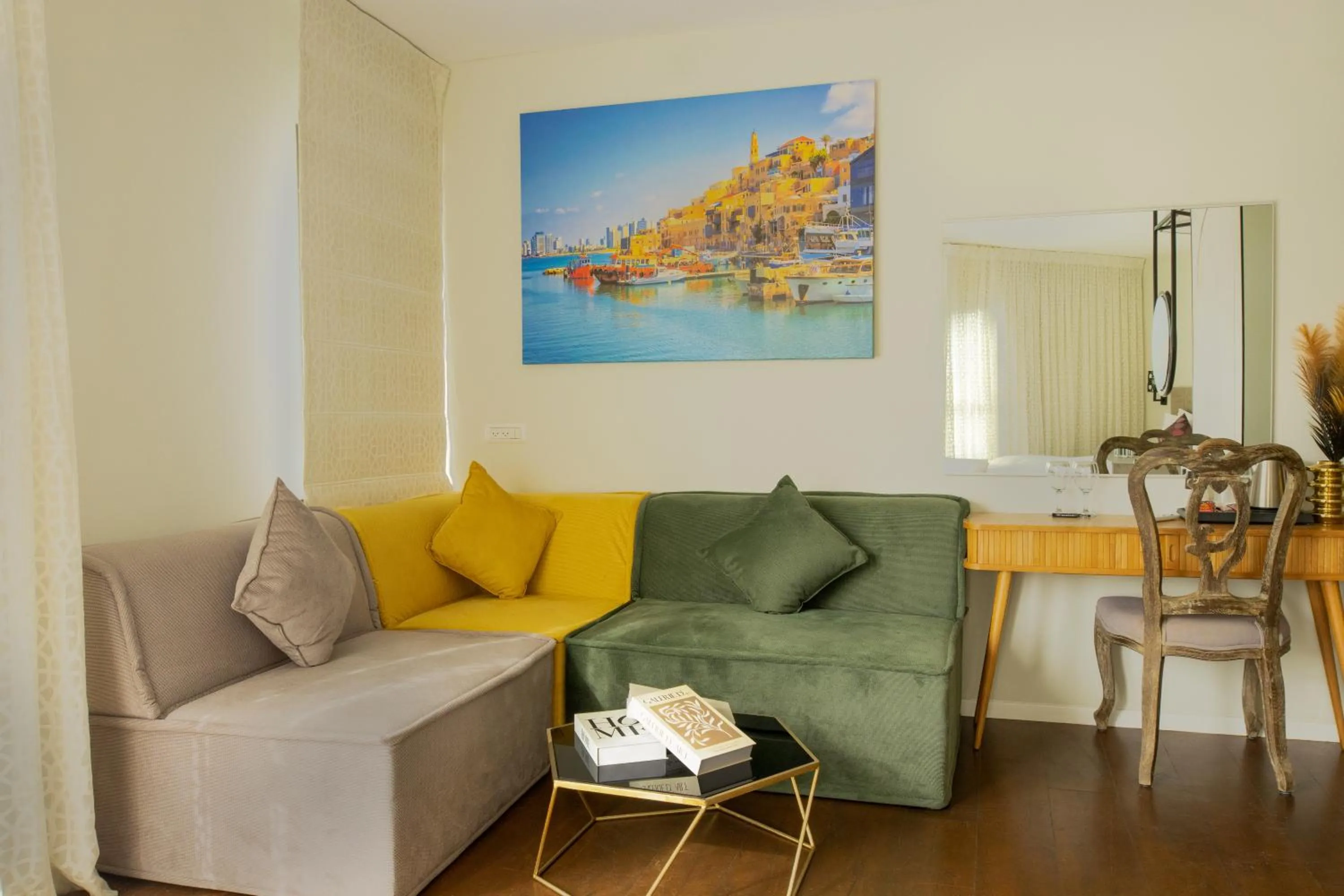 Seating area in Margosa Boutique Hotel Tel-Aviv Jaffa