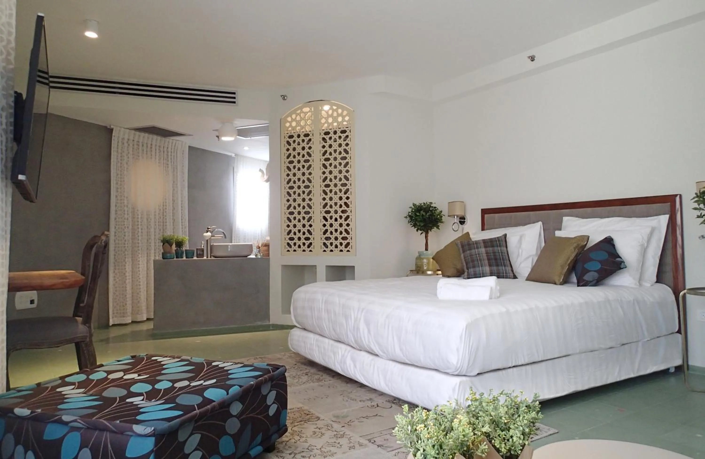 Bed in Margosa Boutique Hotel Tel-Aviv Jaffa